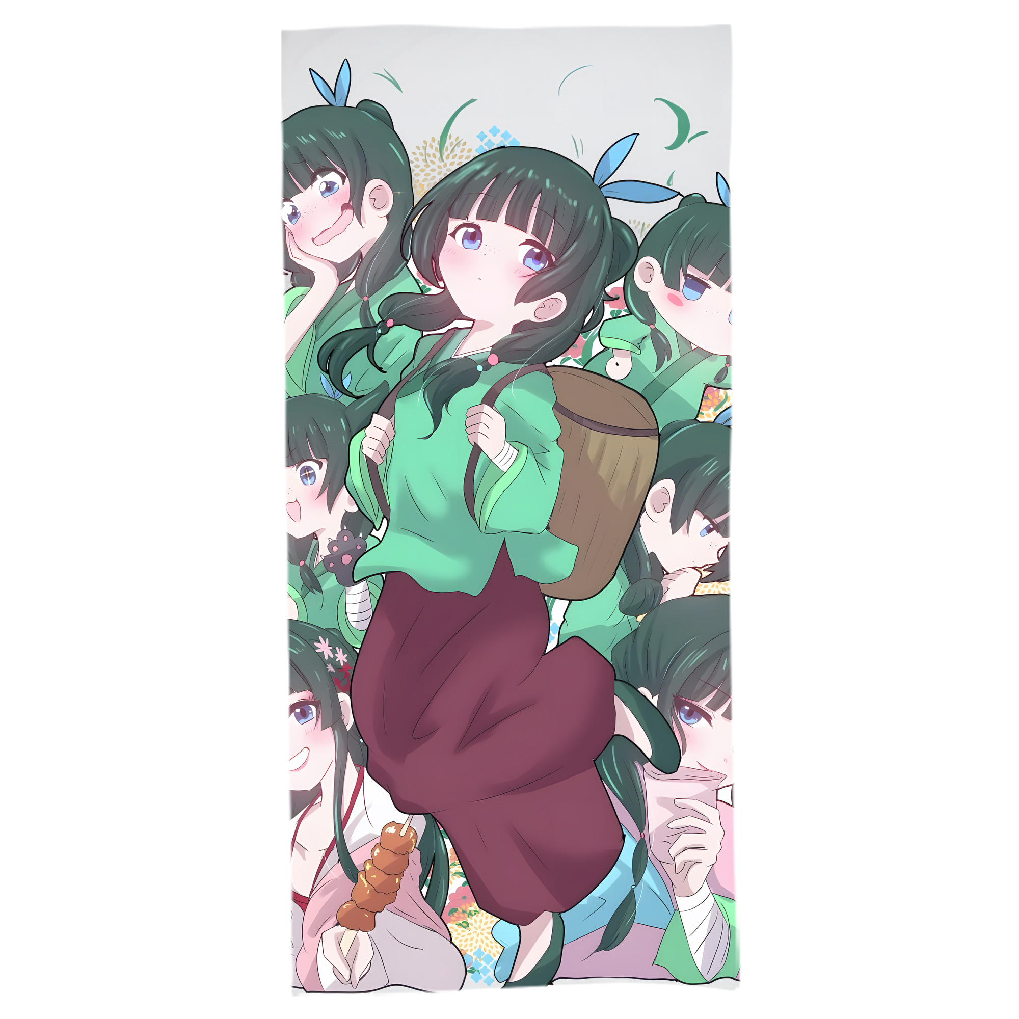 （画像用） 薬屋のひとりごと The Apothecary Diaries 大判バスタオル 70×140cm 吸水速乾 柔らかい肌触り