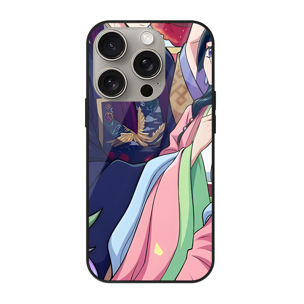 薬屋のひとりごと The Apothecary Diaries 【iPhone15Pro対応】スマホケース 耐衝撃＆黄変防止 背面ガラス