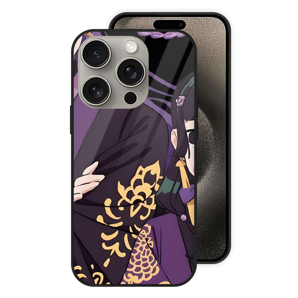 （画像用） 薬屋のひとりごと The Apothecary Diaries 【iPhone15Pro対応】スマホケース 耐衝撃＆黄変防止 背面ガラス