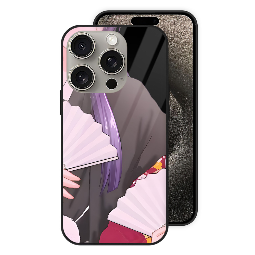 薬屋のひとりごと The Apothecary Diaries 【iPhone15Pro対応】スマホケース 耐衝撃＆黄変防止 背面ガラス
