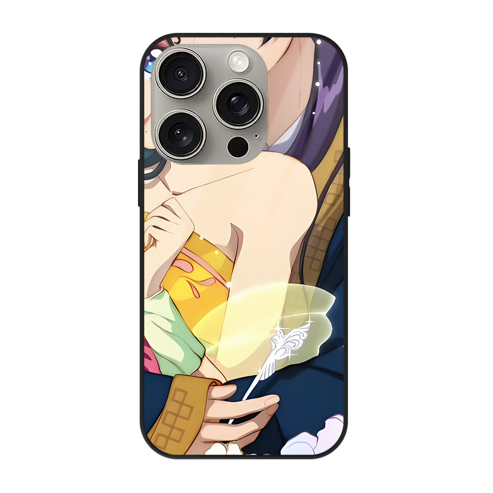 薬屋のひとりごと The Apothecary Diaries 【iPhone15Pro対応】スマホケース 耐衝撃＆黄変防止 背面ガラス