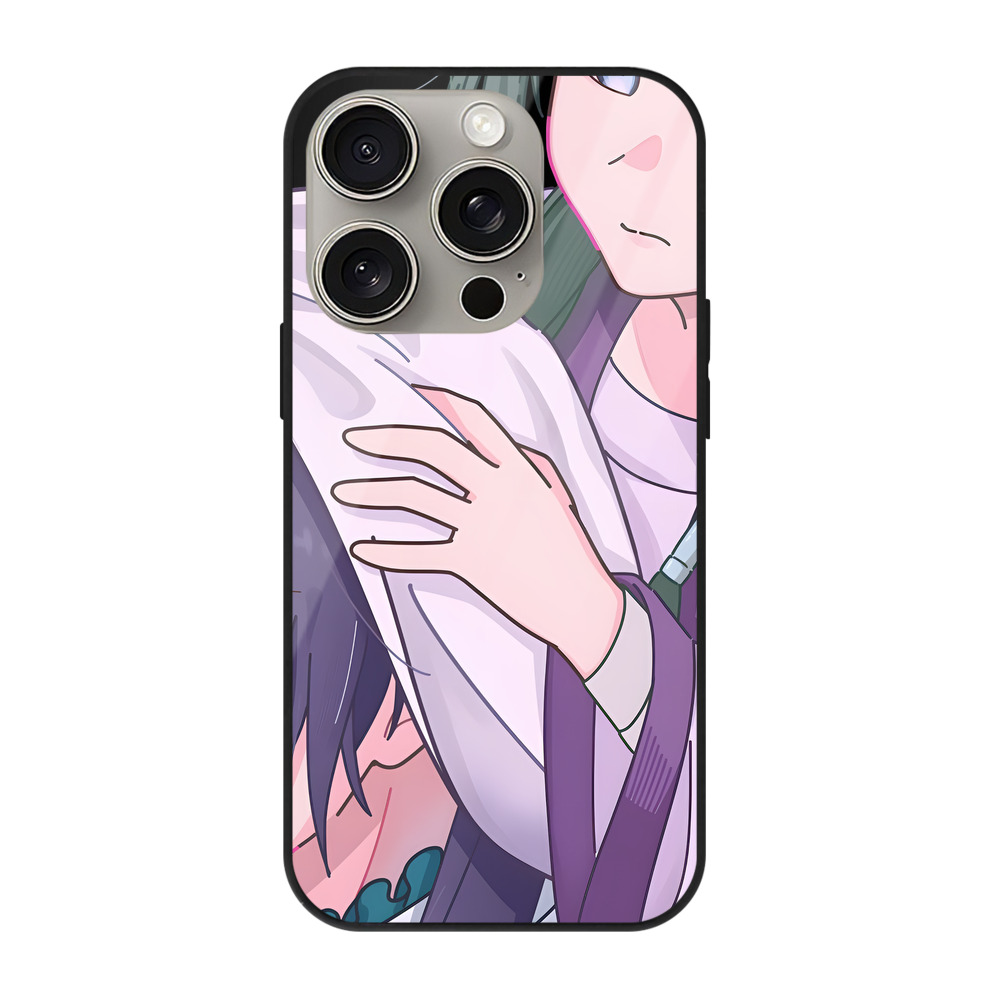 薬屋のひとりごと The Apothecary Diaries 【iPhone15Pro対応】スマホケース 耐衝撃＆黄変防止 背面ガラス