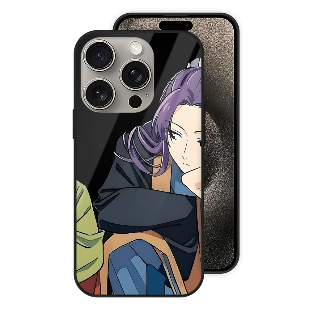 （画像用） 薬屋のひとりごと The Apothecary Diaries 【iPhone15Pro対応】スマホケース 耐衝撃＆黄変防止 背面ガラス