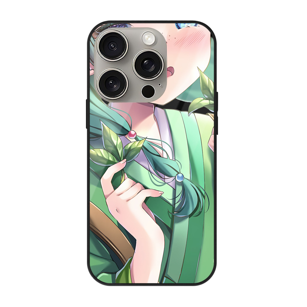 （画像用） 薬屋のひとりごと The Apothecary Diaries 【iPhone15Pro対応】スマホケース 耐衝撃＆黄変防止 背面ガラス