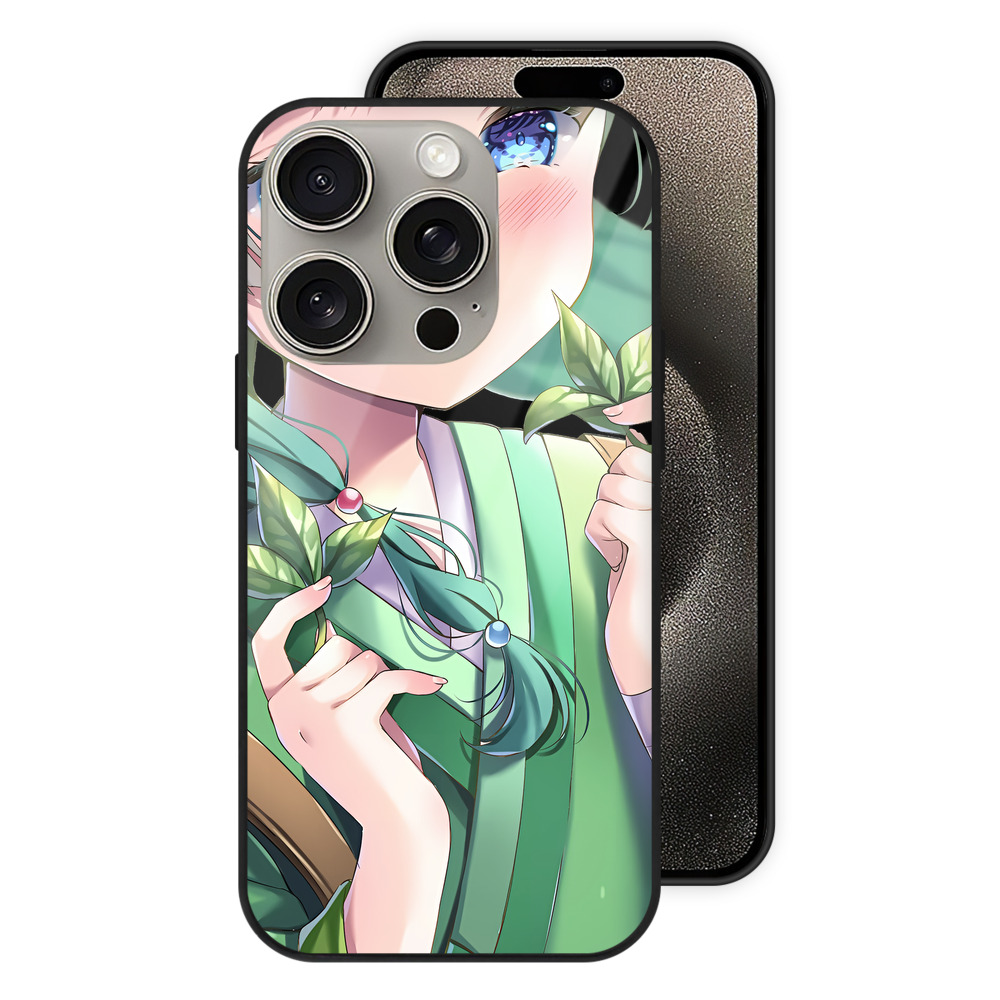 （画像用） 薬屋のひとりごと The Apothecary Diaries 【iPhone15Pro対応】スマホケース 耐衝撃＆黄変防止 背面ガラス