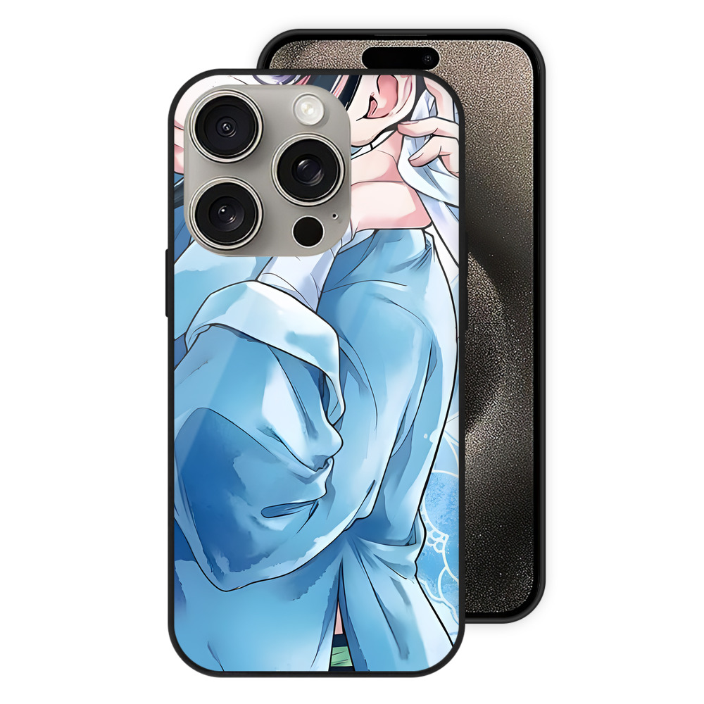 （画像用） 薬屋のひとりごと The Apothecary Diaries 【iPhone15Pro対応】スマホケース 耐衝撃＆黄変防止 背面ガラス