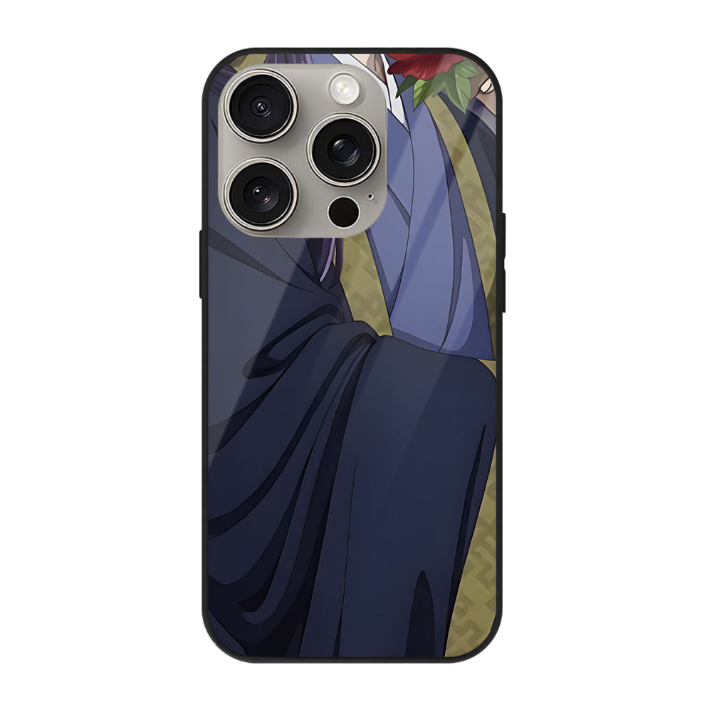（画像用） 薬屋のひとりごと The Apothecary Diaries 【iPhone15Pro対応】スマホケース 耐衝撃＆黄変防止 背面ガラス