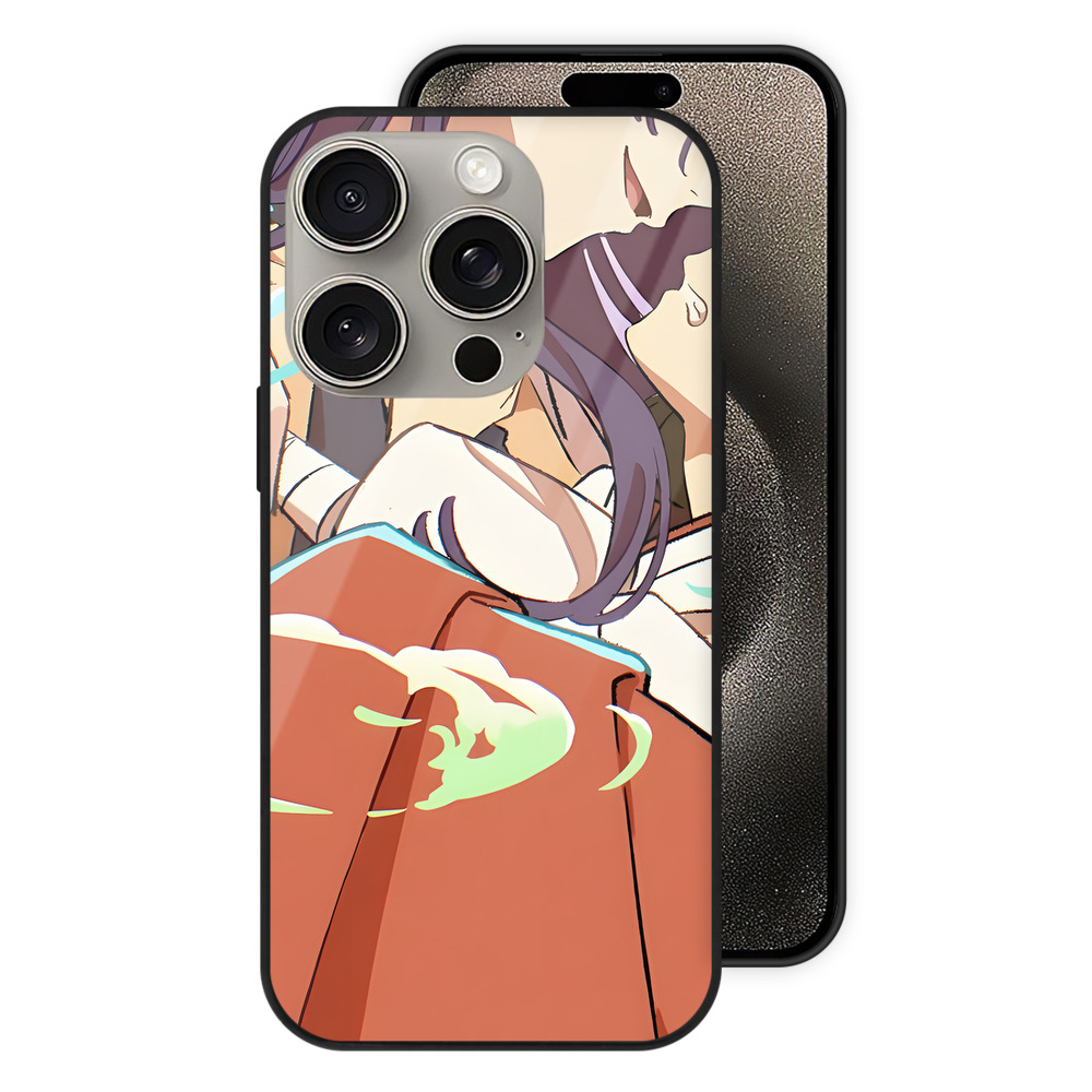 （画像用） 薬屋のひとりごと The Apothecary Diaries 【iPhone15Pro対応】スマホケース 耐衝撃＆黄変防止 背面ガラス