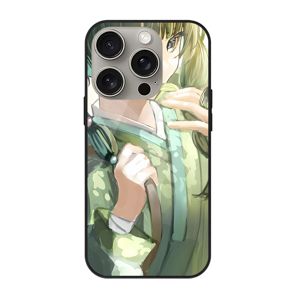 薬屋のひとりごと The Apothecary Diaries 【iPhone15Pro対応】スマホケース 耐衝撃＆黄変防止 背面ガラス