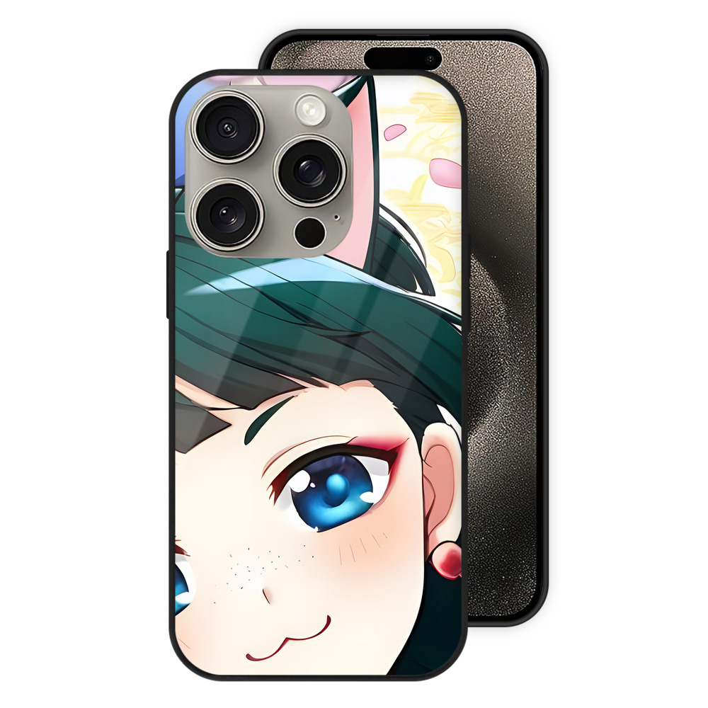 （画像用） 薬屋のひとりごと The Apothecary Diaries 【iPhone15Pro対応】スマホケース 耐衝撃＆黄変防止 背面ガラス