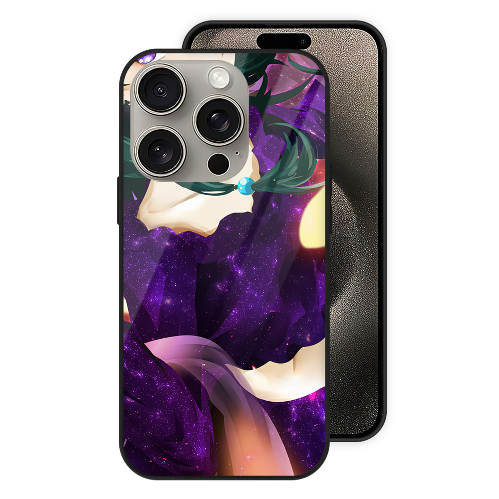 薬屋のひとりごと The Apothecary Diaries 【iPhone15Pro対応】スマホケース 耐衝撃＆黄変防止 背面ガラス