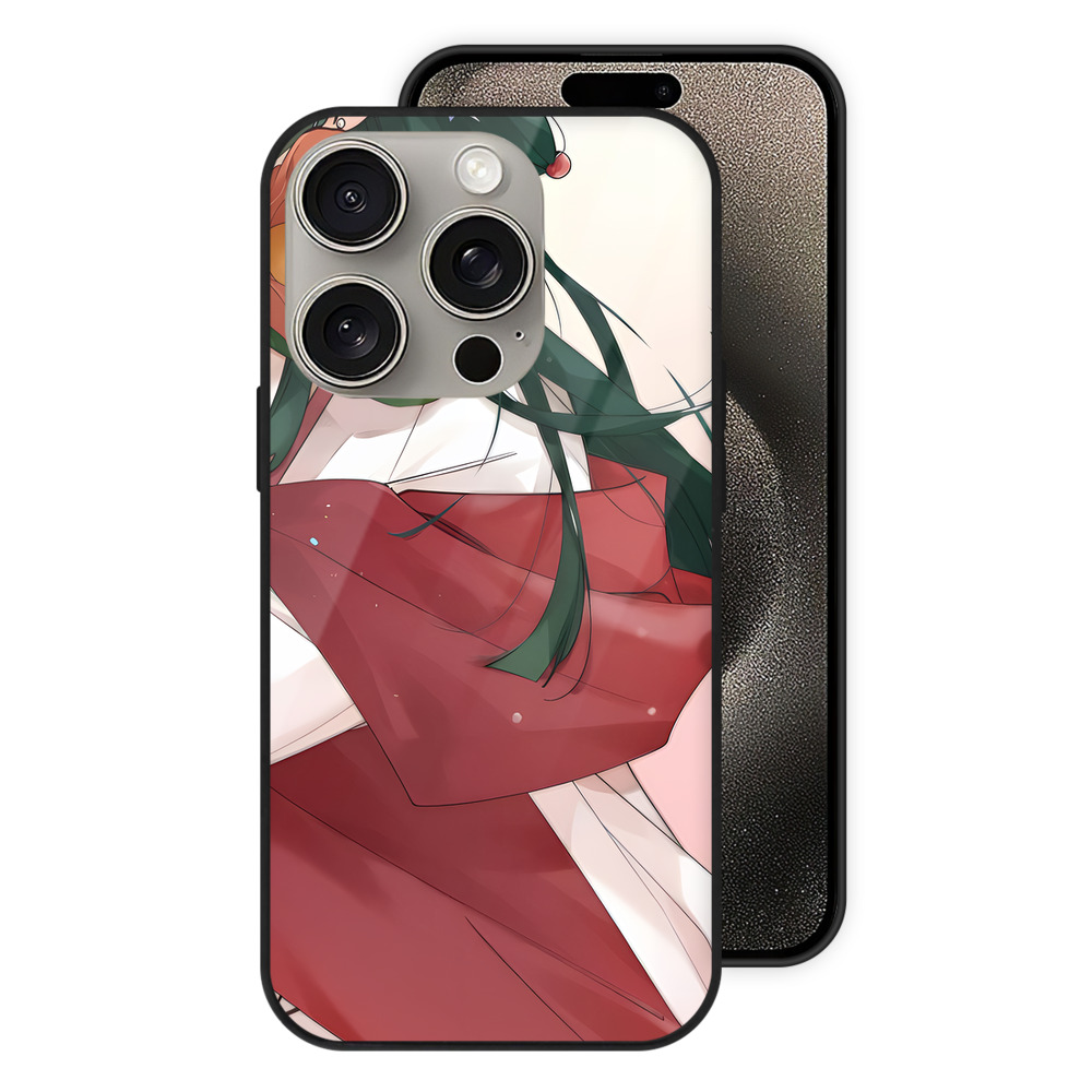 （画像用） 薬屋のひとりごと The Apothecary Diaries 【iPhone15Pro対応】スマホケース 耐衝撃＆黄変防止 背面ガラス