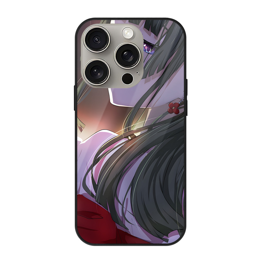 薬屋のひとりごと The Apothecary Diaries 【iPhone15Pro対応】スマホケース 耐衝撃＆黄変防止 背面ガラス