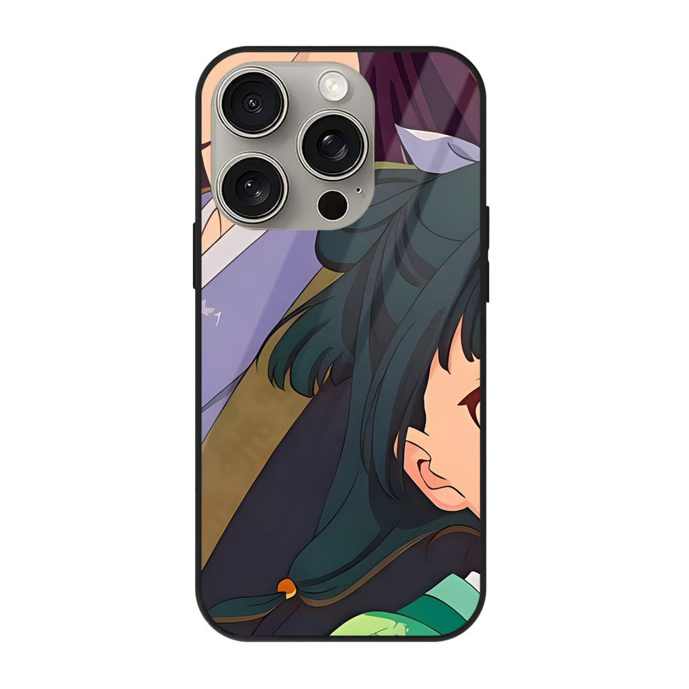 （画像用） 薬屋のひとりごと The Apothecary Diaries 【iPhone15Pro対応】スマホケース 耐衝撃＆黄変防止 背面ガラス
