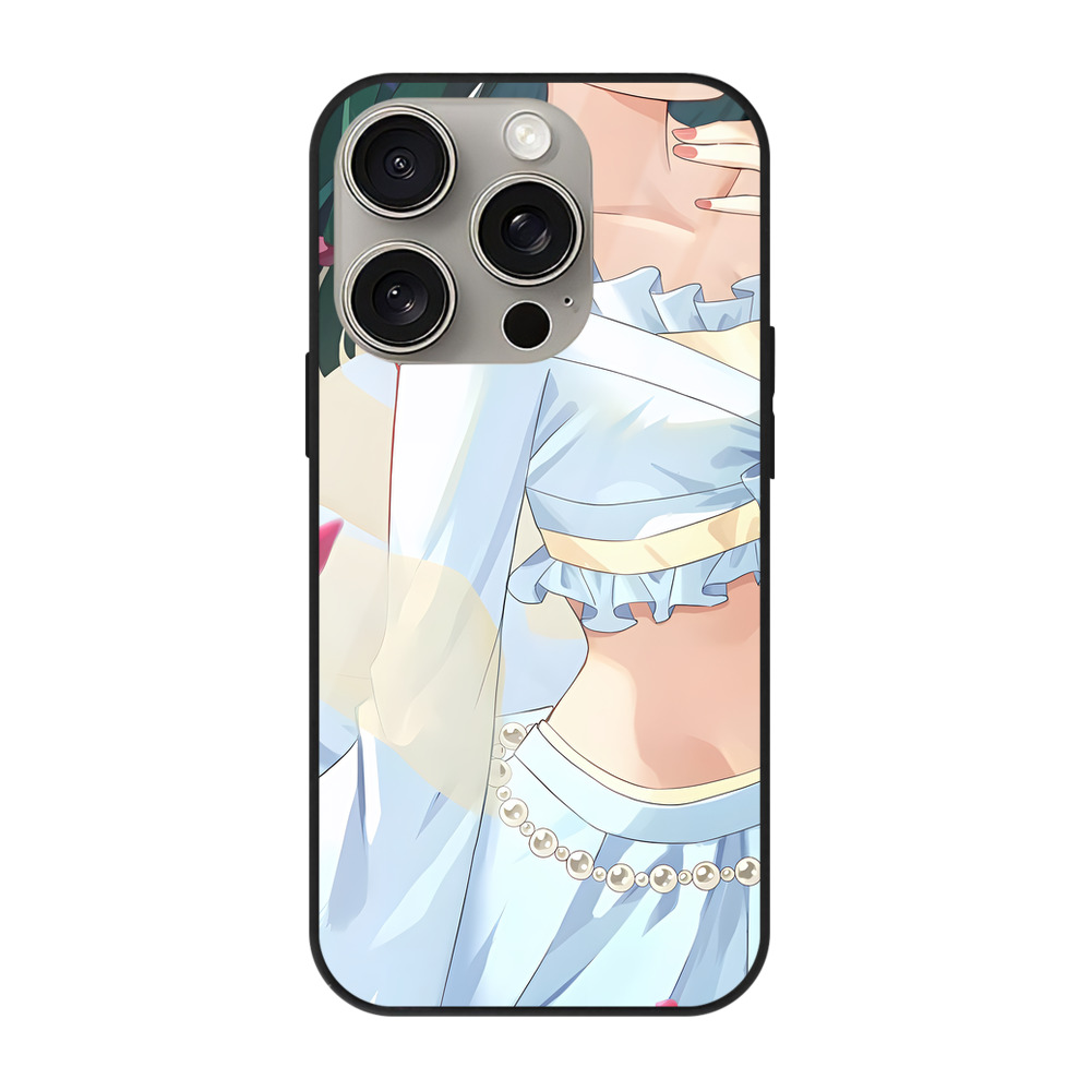 （画像用） 薬屋のひとりごと The Apothecary Diaries 【iPhone15Pro対応】スマホケース 耐衝撃＆黄変防止 背面ガラス