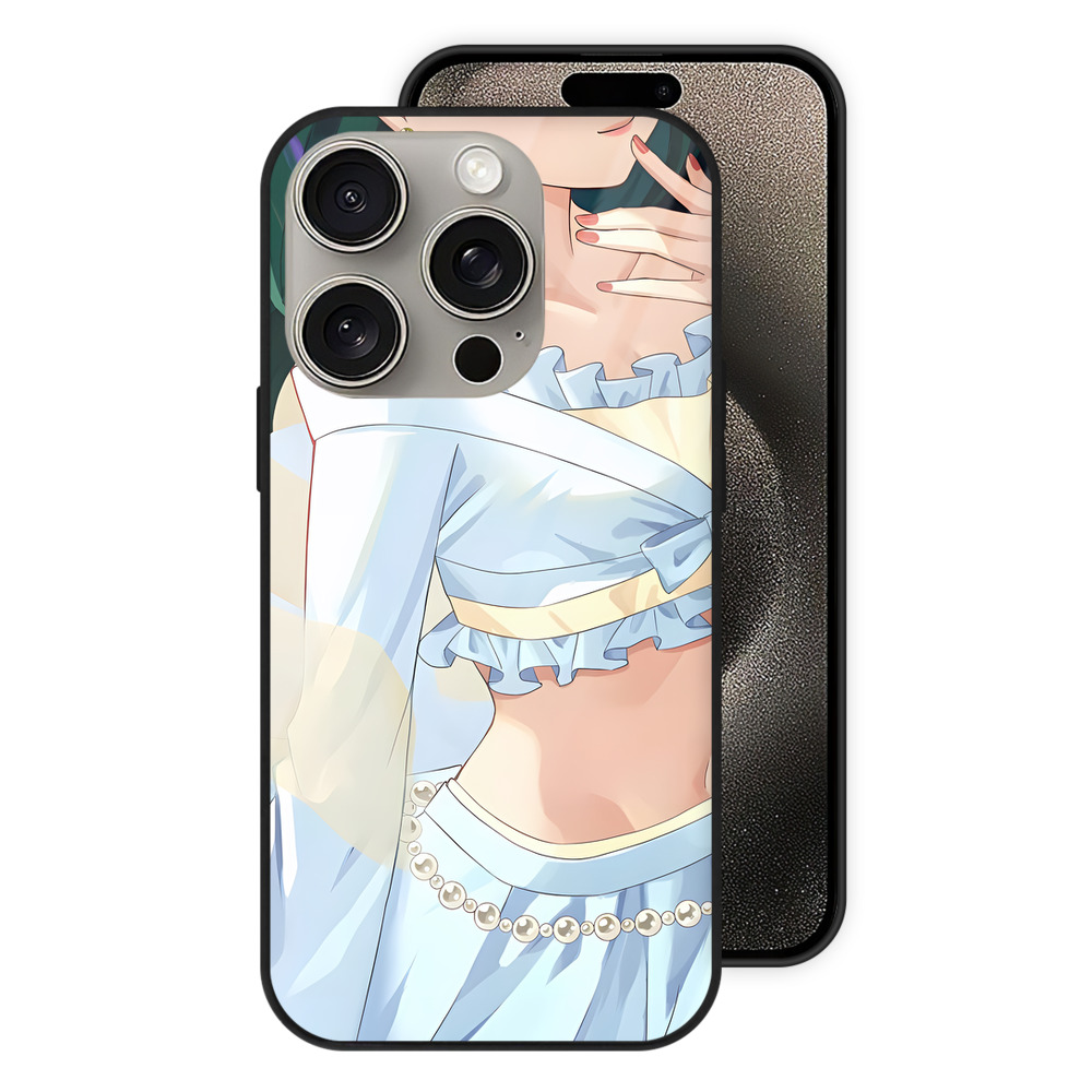 （画像用） 薬屋のひとりごと The Apothecary Diaries 【iPhone15Pro対応】スマホケース 耐衝撃＆黄変防止 背面ガラス