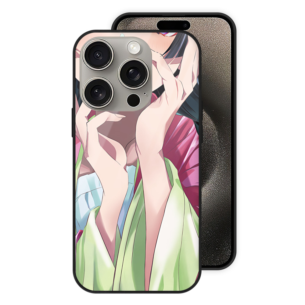 薬屋のひとりごと The Apothecary Diaries 【iPhone15Pro対応】スマホケース 耐衝撃＆黄変防止 背面ガラス