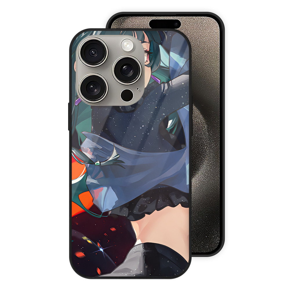 （画像用） 薬屋のひとりごと The Apothecary Diaries 【iPhone15Pro対応】スマホケース 耐衝撃＆黄変防止 背面ガラス