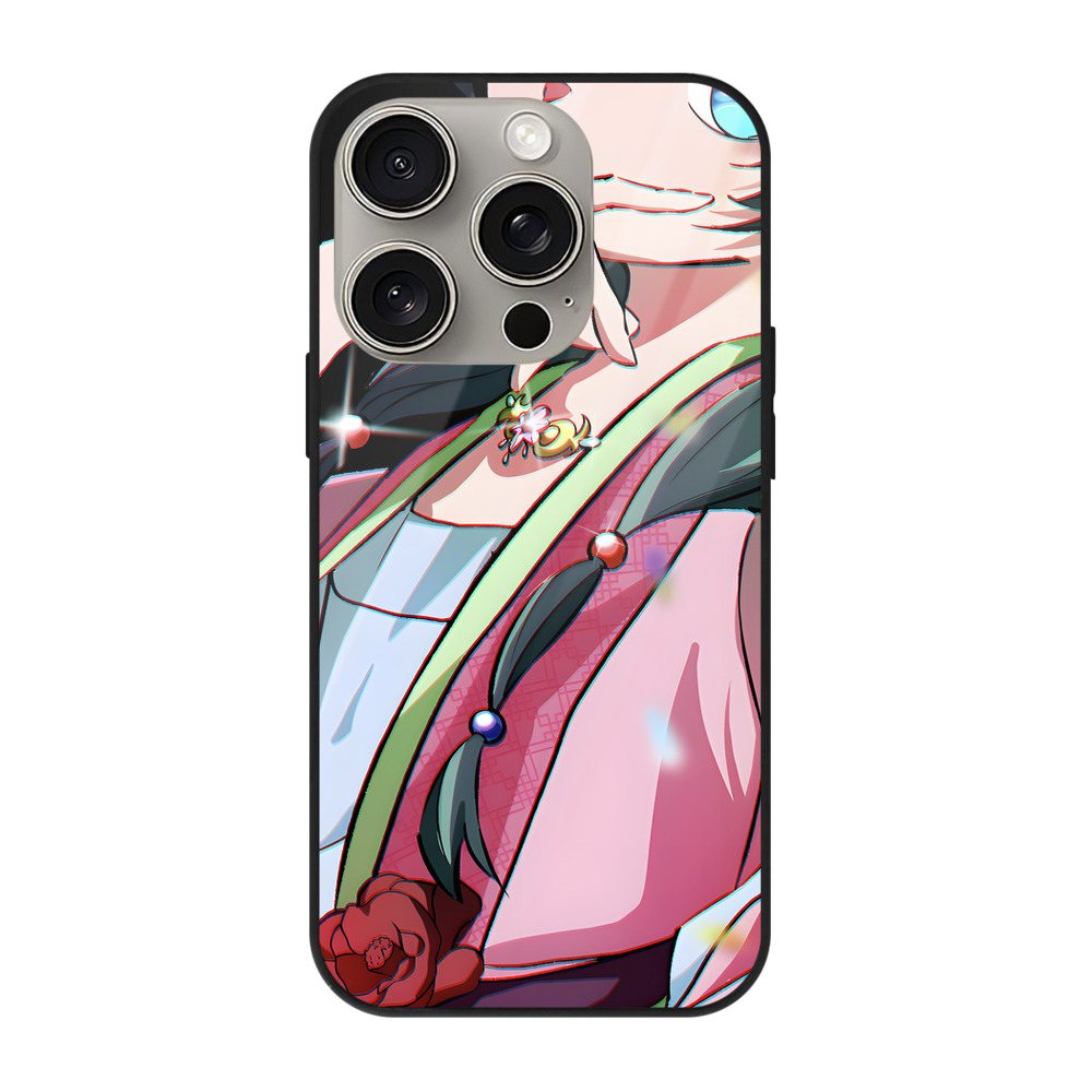（画像用） 薬屋のひとりごと The Apothecary Diaries 【iPhone15Pro対応】スマホケース 耐衝撃＆黄変防止 背面ガラス