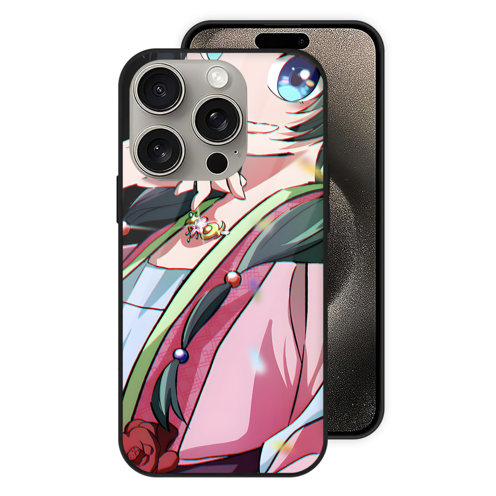 （画像用） 薬屋のひとりごと The Apothecary Diaries 【iPhone15Pro対応】スマホケース 耐衝撃＆黄変防止 背面ガラス