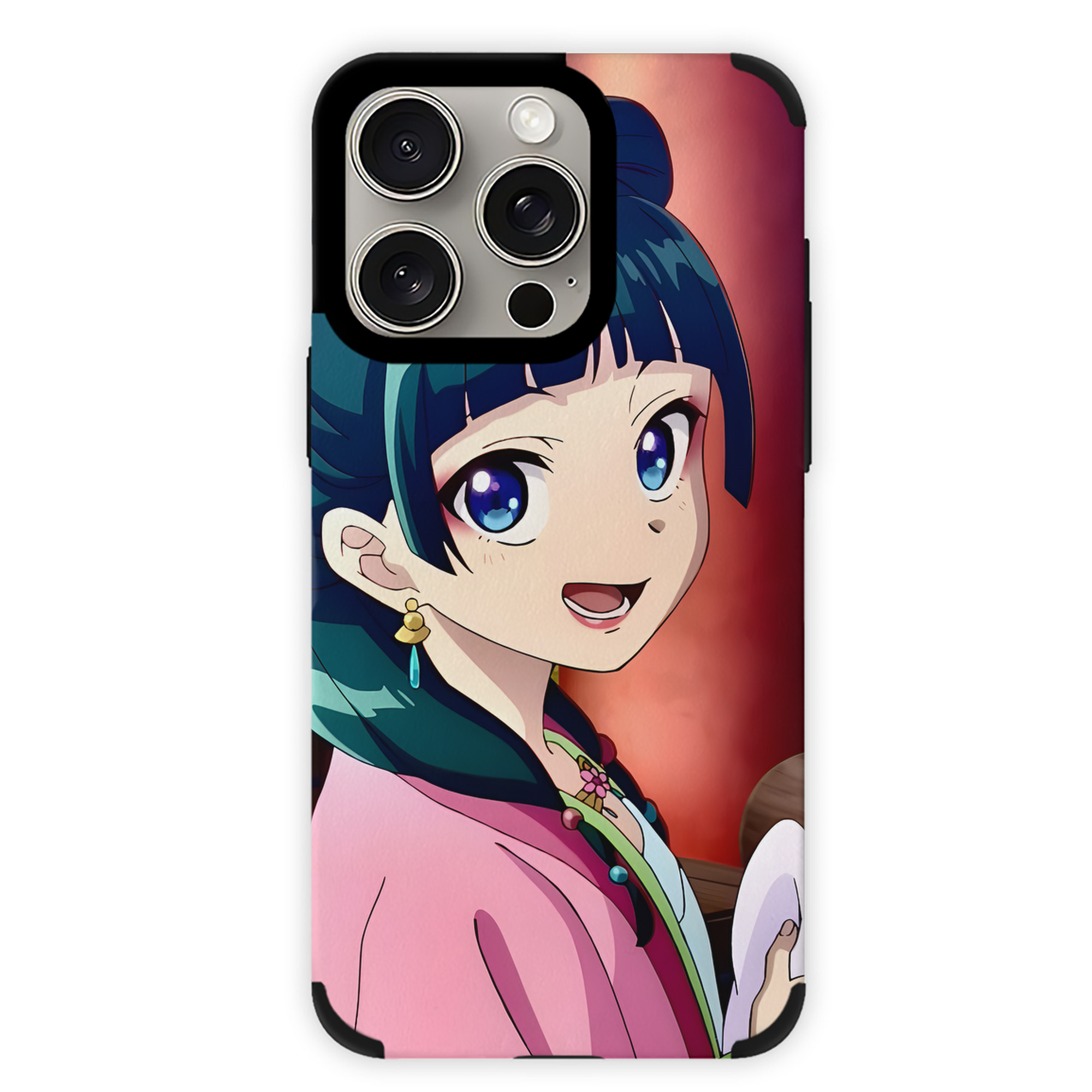 薬屋のひとりごと The Apothecary Diaries 【iPhone15ProMax対応】 PUレザー スマホケース 耐衝撃＆黄変防止