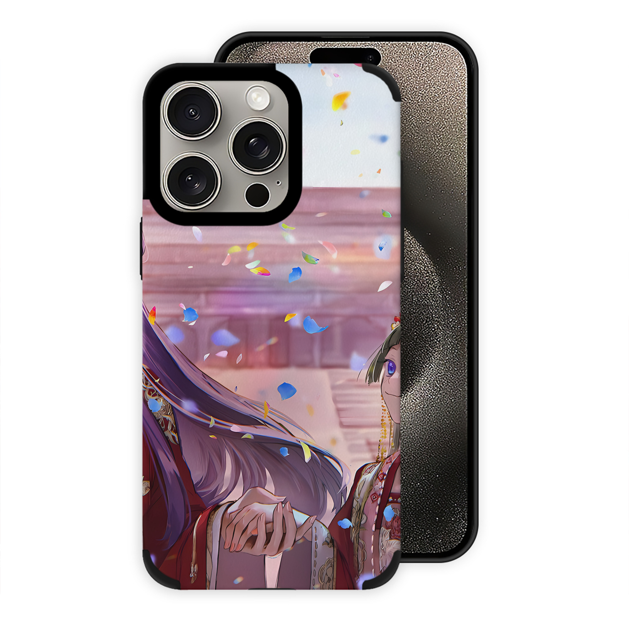 （画像用） 薬屋のひとりごと The Apothecary Diaries 【iPhone15ProMax対応】 PUレザー スマホケース 耐衝撃＆黄変防止