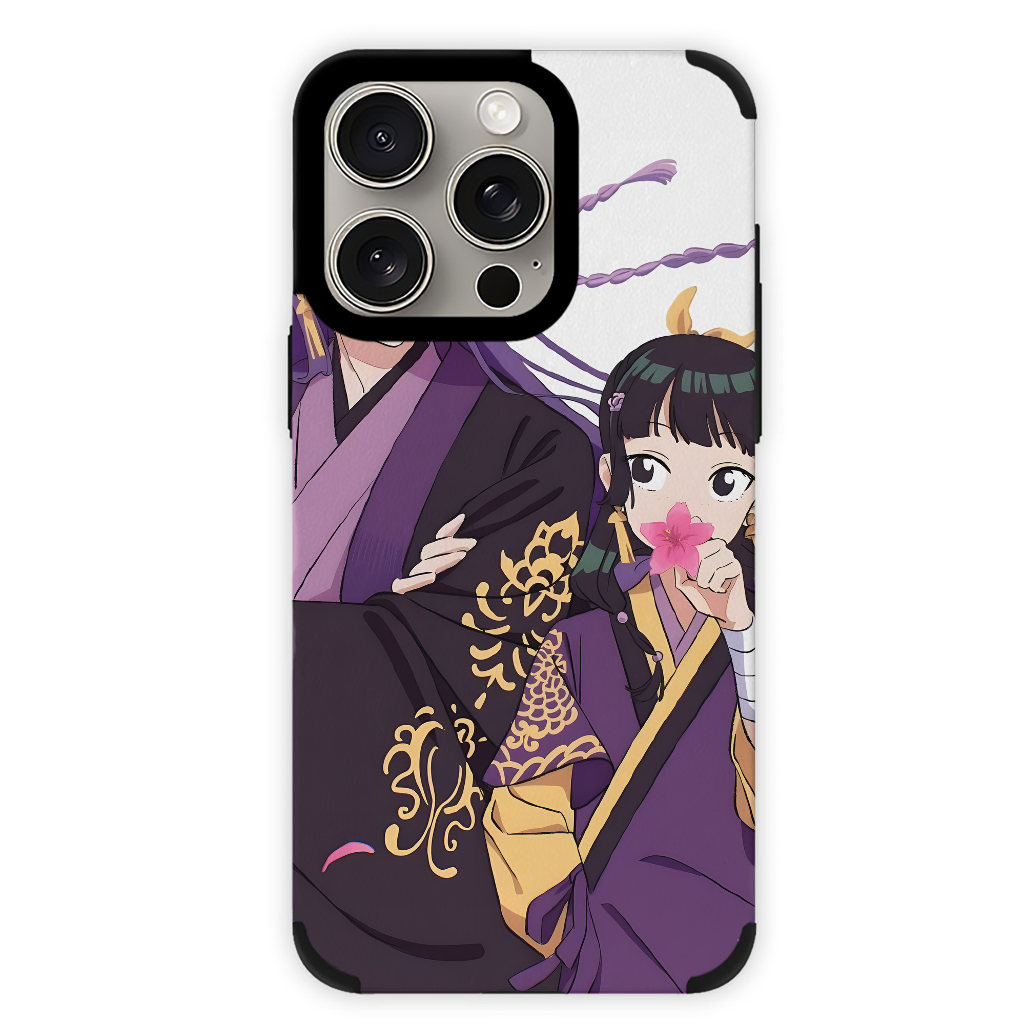 薬屋のひとりごと The Apothecary Diaries 【iPhone15ProMax対応】 PUレザー スマホケース 耐衝撃＆黄変防止