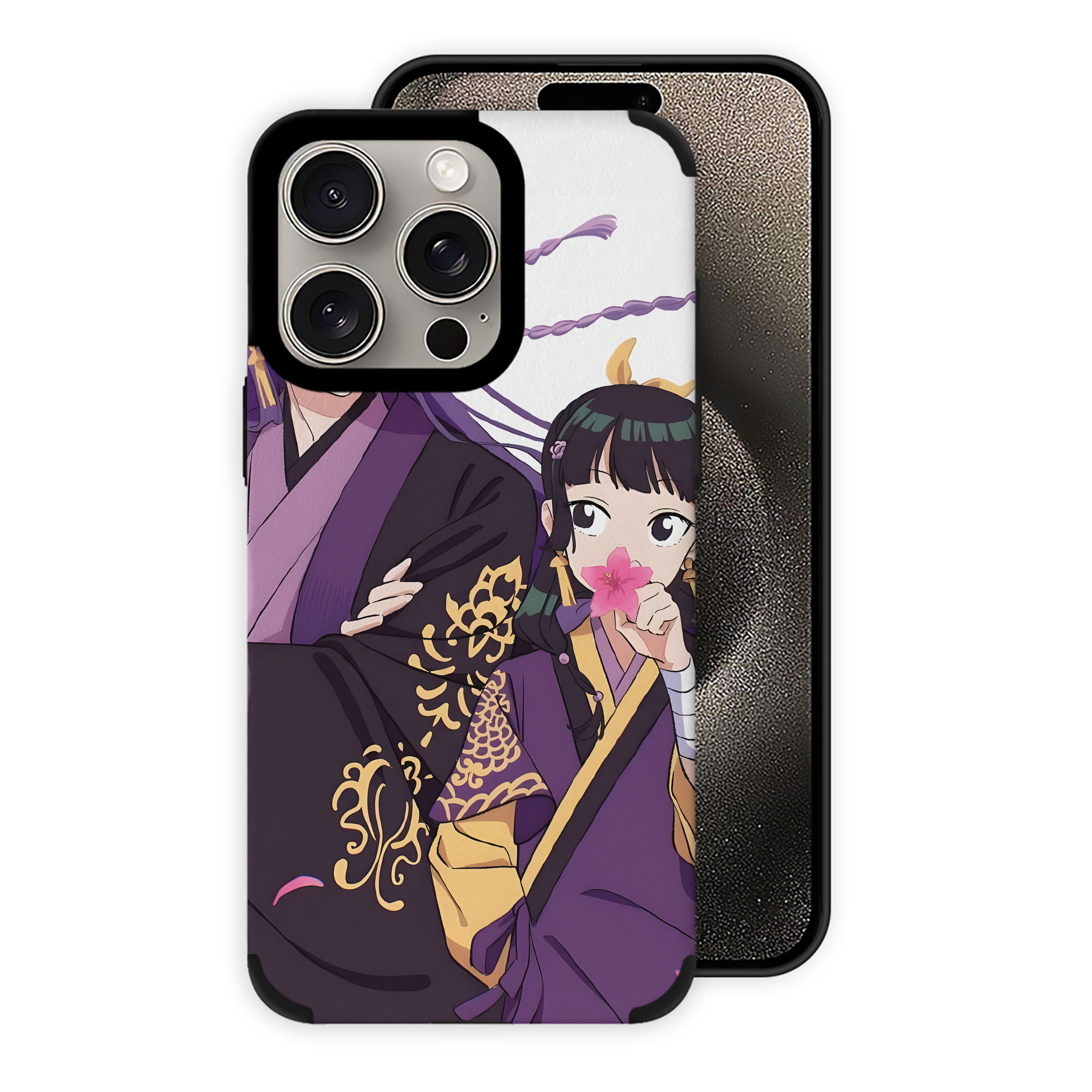 薬屋のひとりごと The Apothecary Diaries 【iPhone15ProMax対応】 PUレザー スマホケース 耐衝撃＆黄変防止