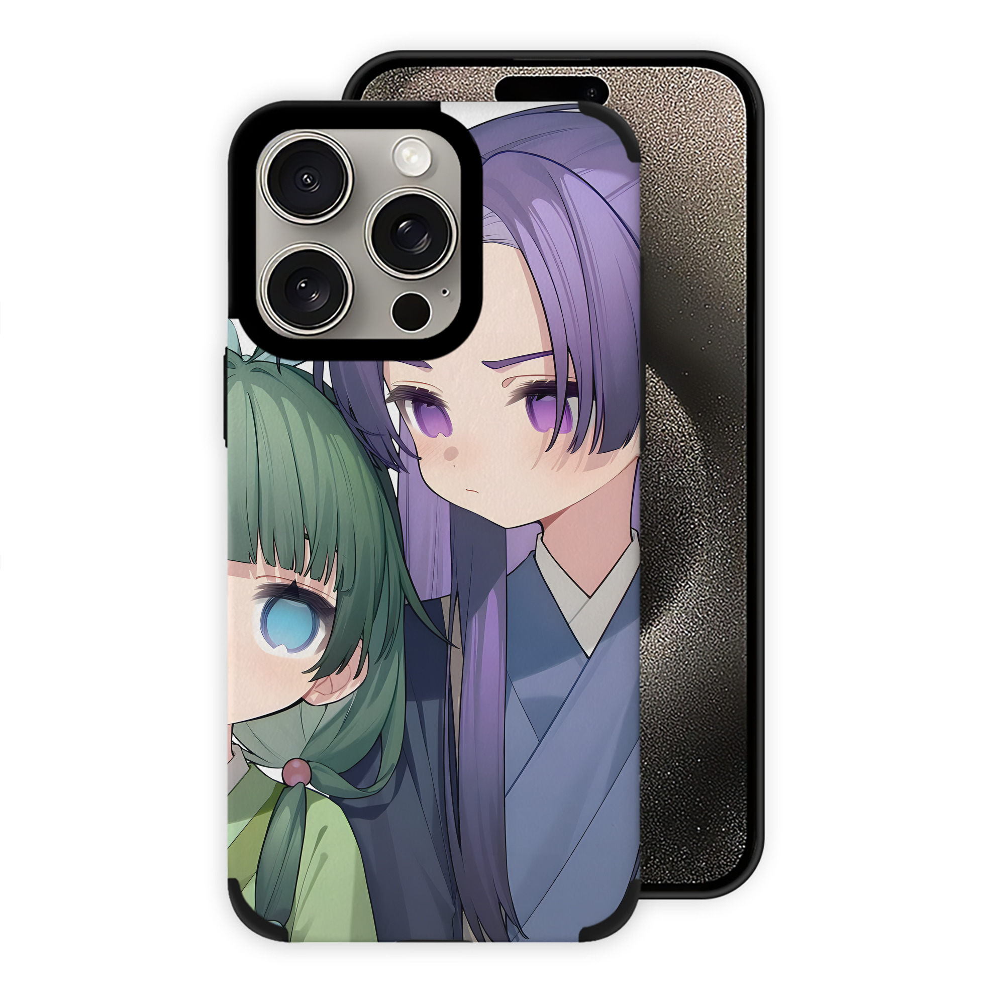 薬屋のひとりごと The Apothecary Diaries 【iPhone15ProMax対応】 PUレザー スマホケース 耐衝撃＆黄変防止