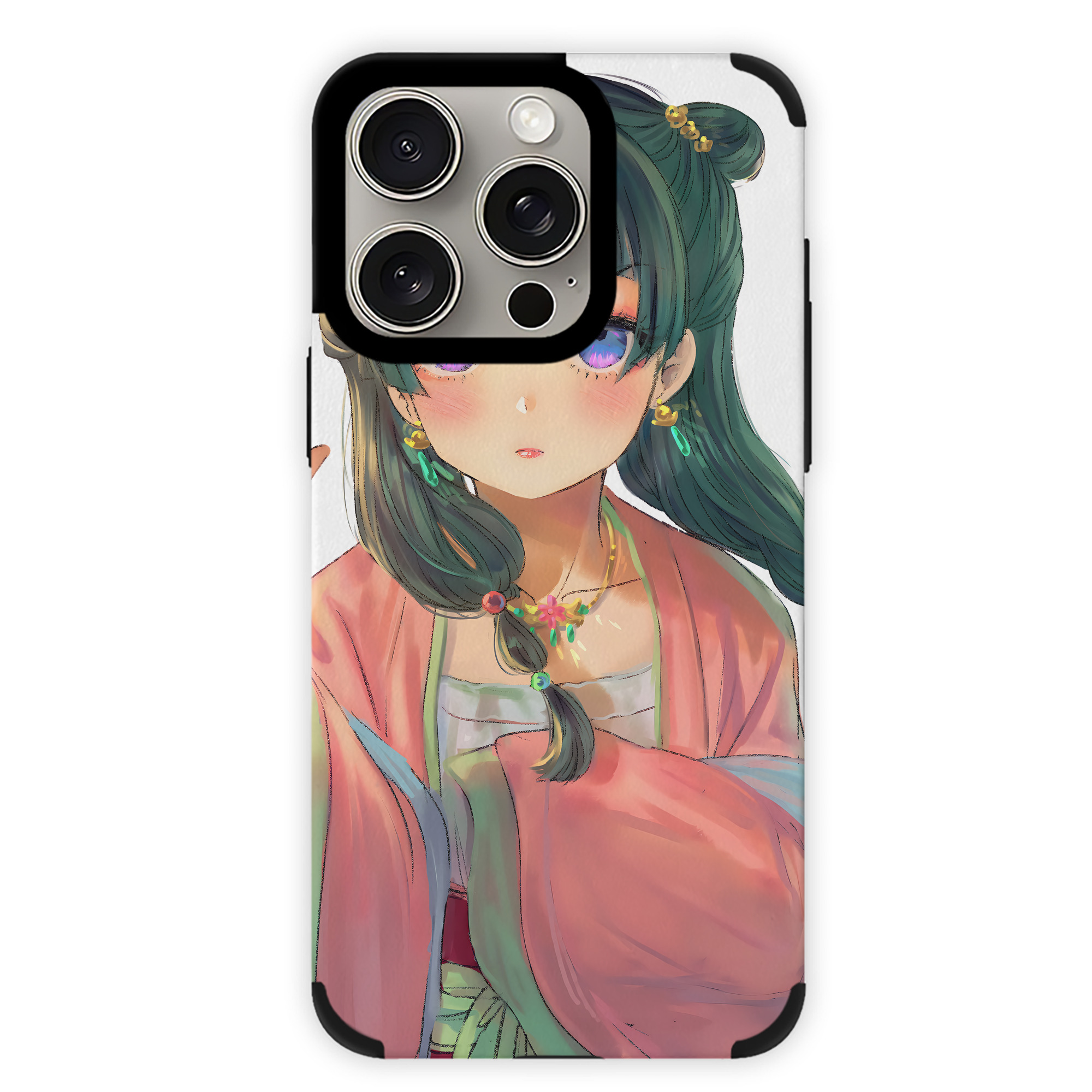 薬屋のひとりごと The Apothecary Diaries 【iPhone15ProMax対応】 PUレザー スマホケース 耐衝撃＆黄変防止