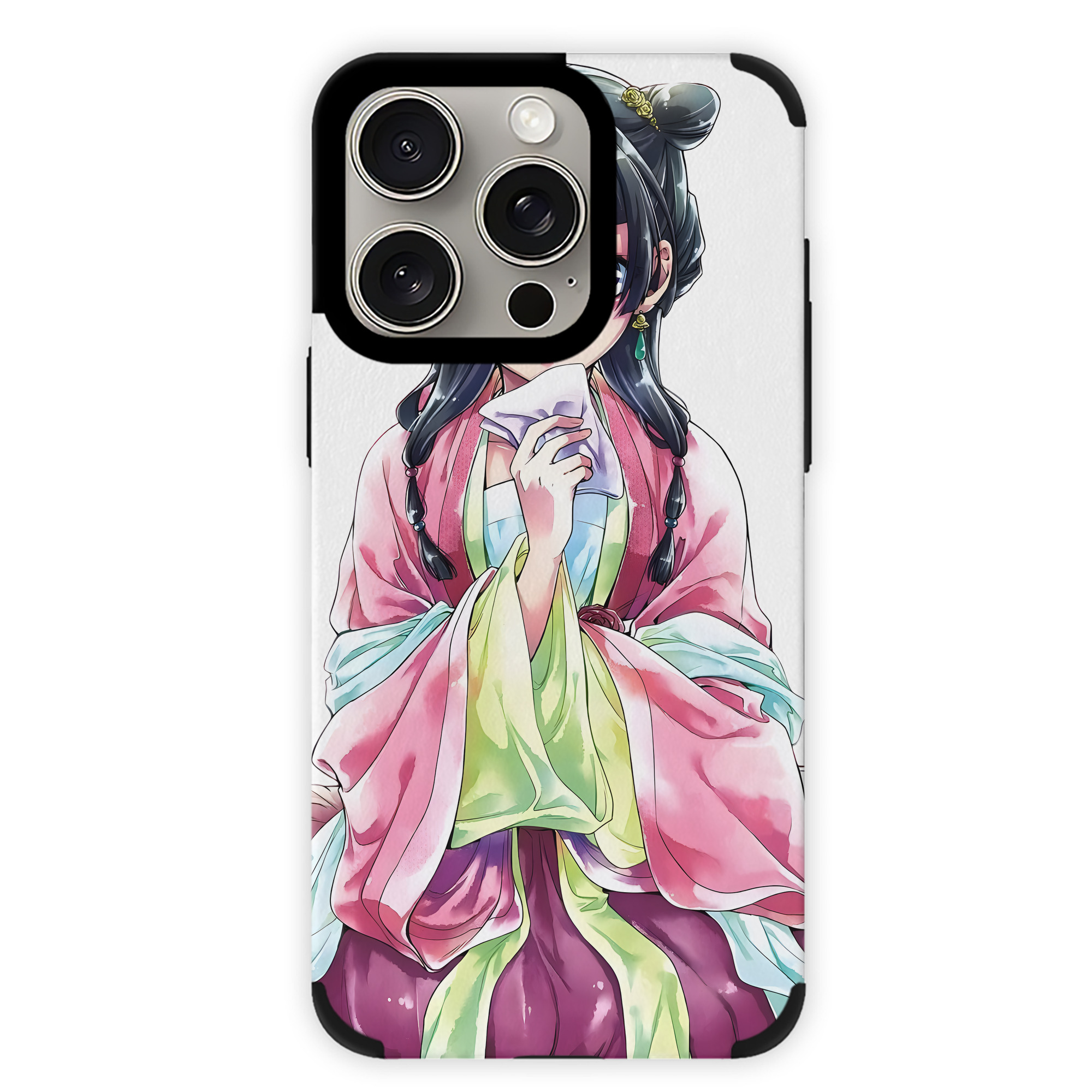 （画像用） 薬屋のひとりごと The Apothecary Diaries 【iPhone15ProMax対応】 PUレザー スマホケース 耐衝撃＆黄変防止