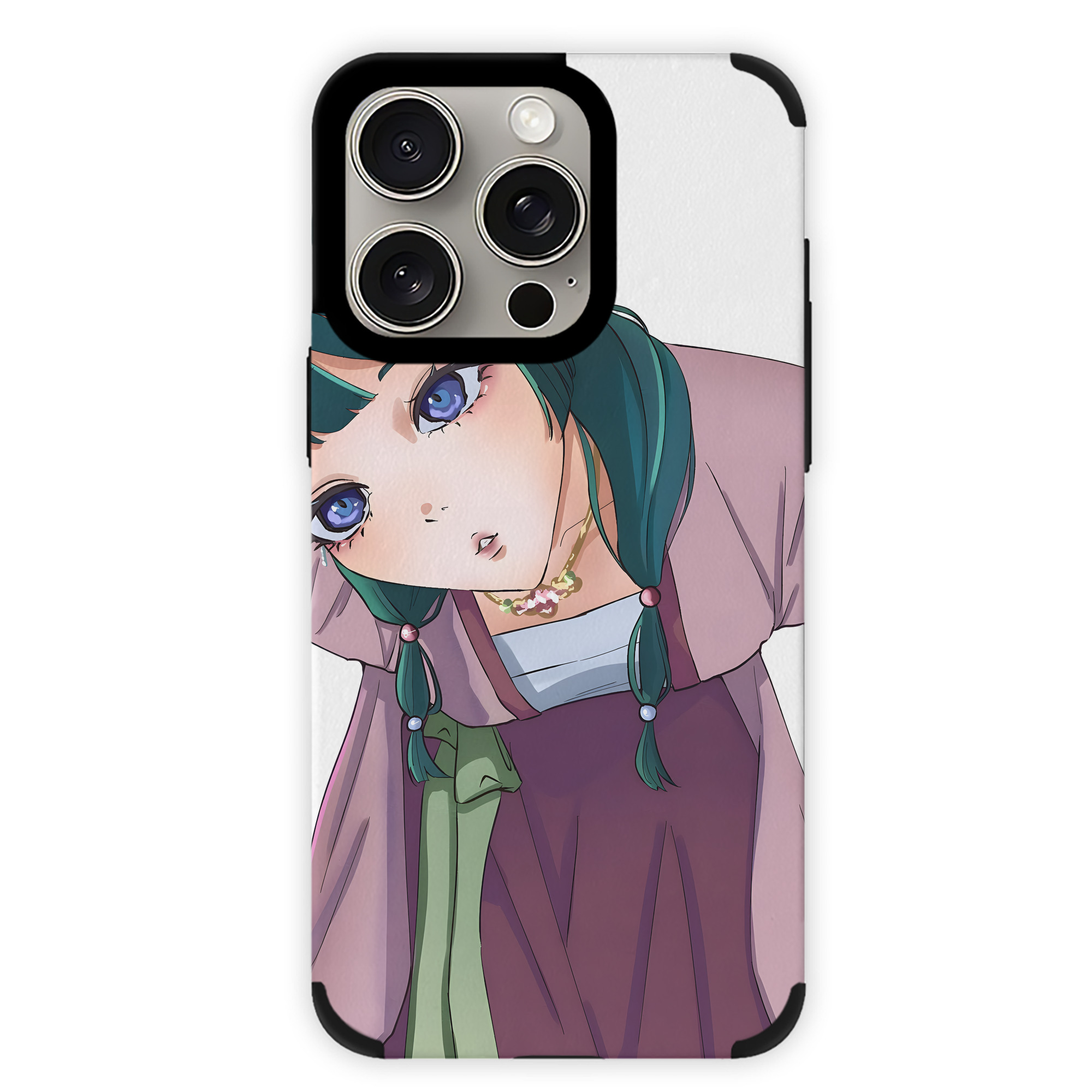 （画像用） 薬屋のひとりごと The Apothecary Diaries 【iPhone15ProMax対応】 PUレザー スマホケース 耐衝撃＆黄変防止