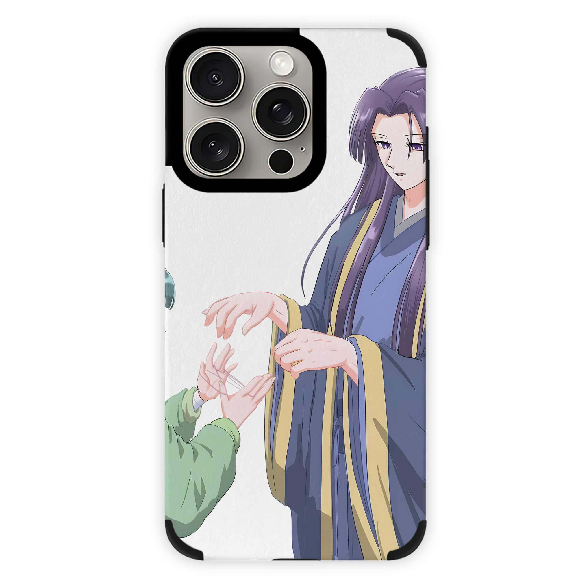 （画像用） 薬屋のひとりごと The Apothecary Diaries 【iPhone15ProMax対応】 PUレザー スマホケース 耐衝撃＆黄変防止