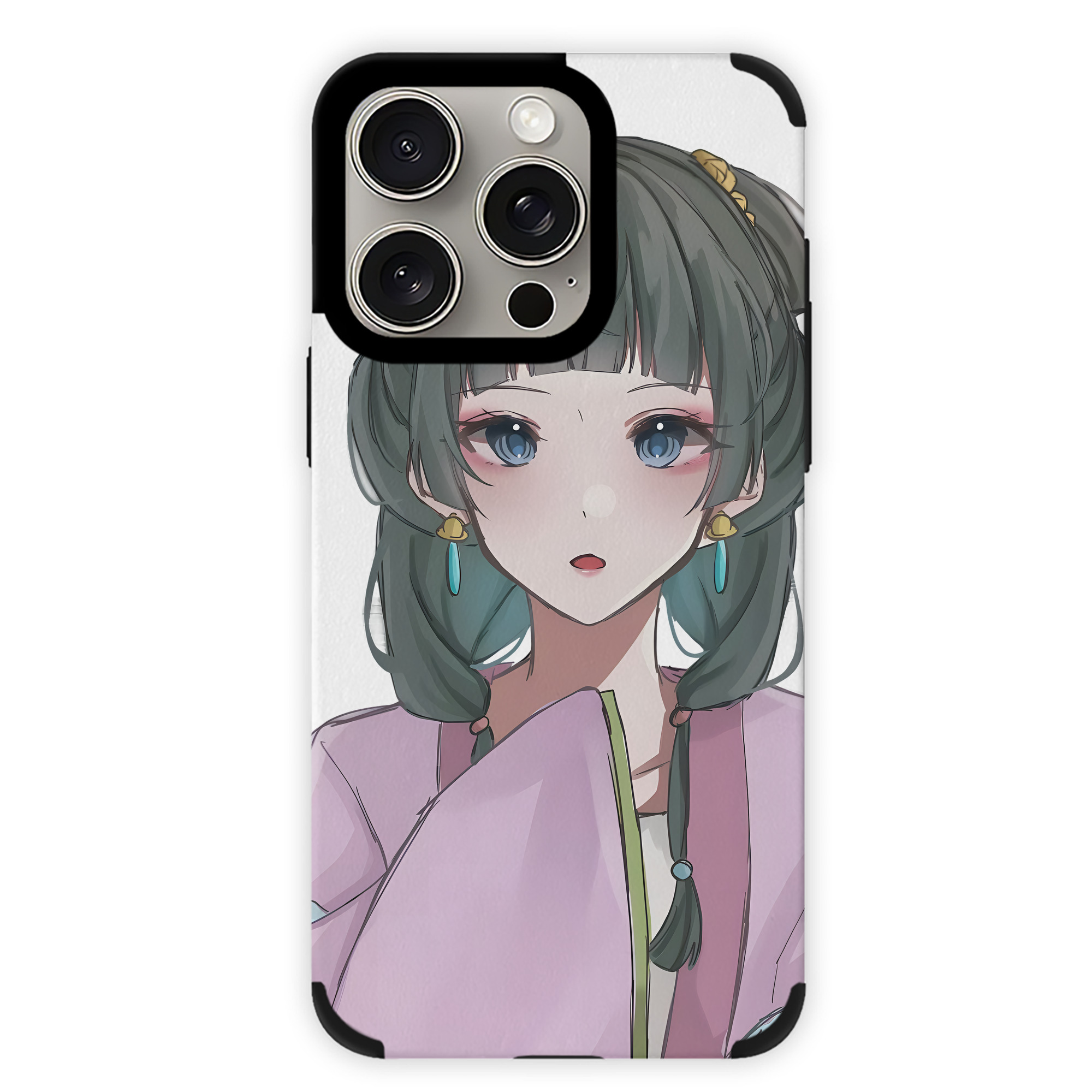 薬屋のひとりごと The Apothecary Diaries 【iPhone15ProMax対応】 PUレザー スマホケース 耐衝撃＆黄変防止