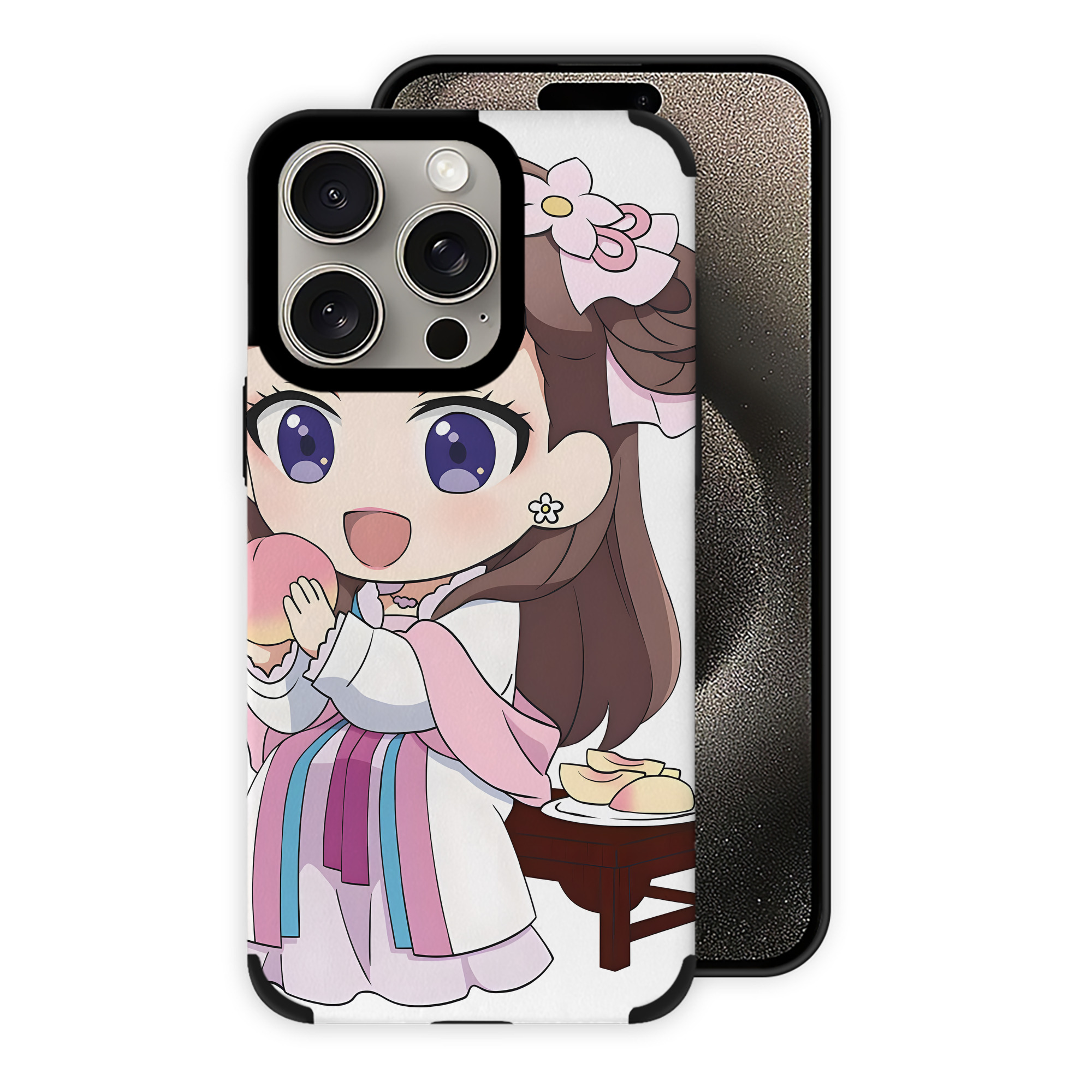薬屋のひとりごと The Apothecary Diaries 【iPhone15ProMax対応】 PUレザー スマホケース 耐衝撃＆黄変防止