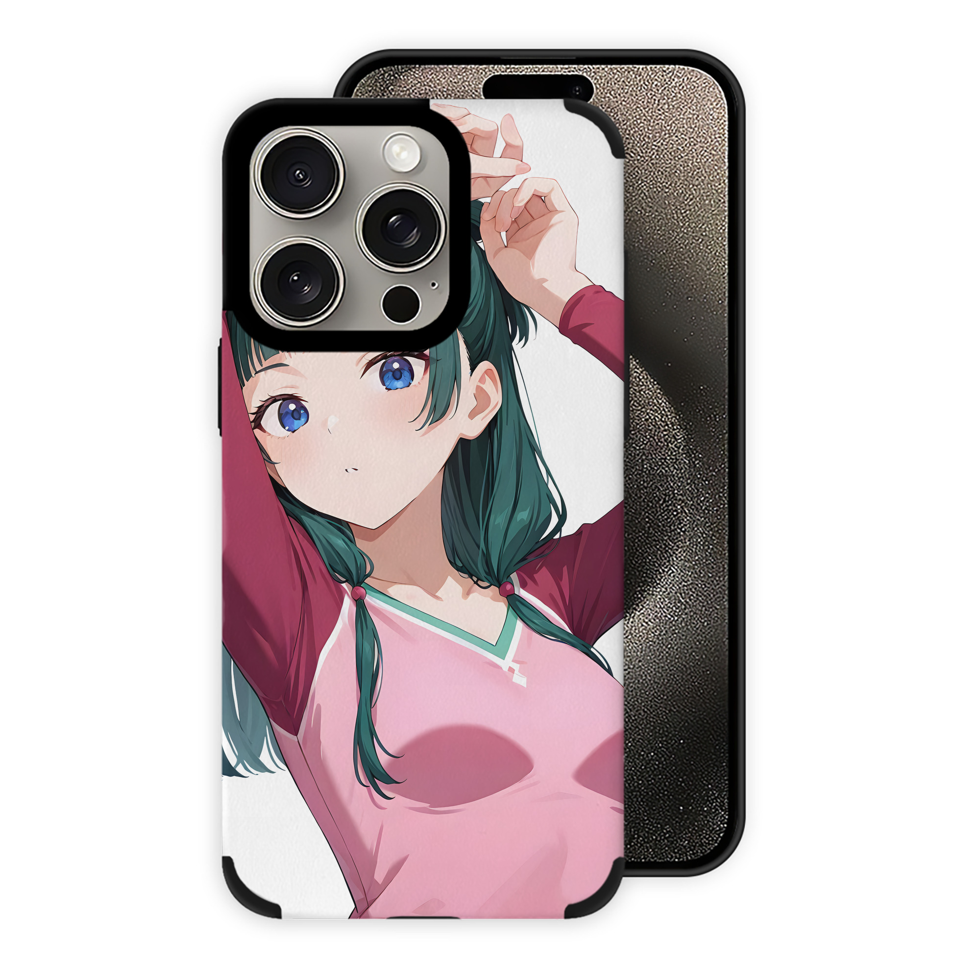 薬屋のひとりごと The Apothecary Diaries 【iPhone15ProMax対応】 PUレザー スマホケース 耐衝撃＆黄変防止