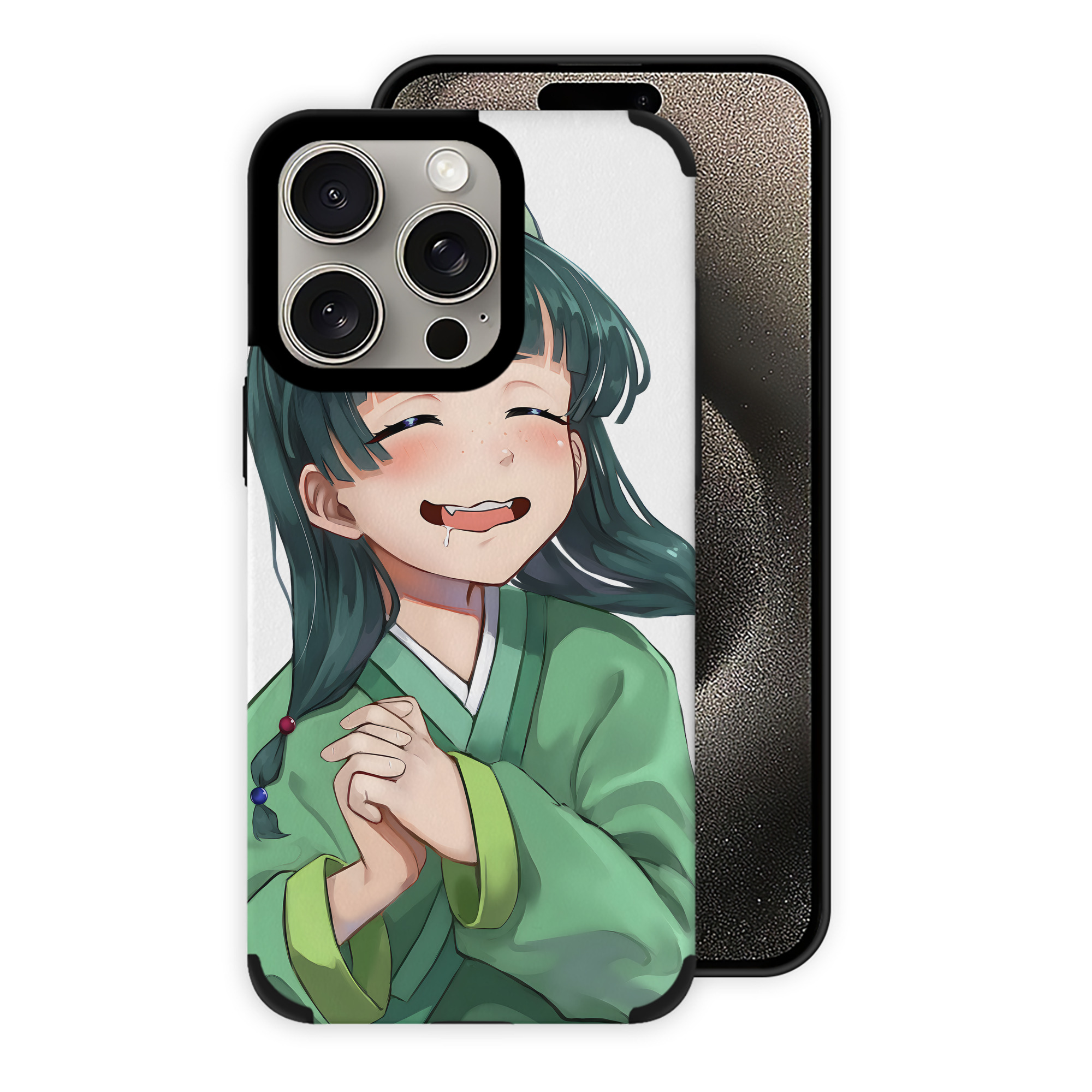 薬屋のひとりごと The Apothecary Diaries 【iPhone15ProMax対応】 PUレザー スマホケース 耐衝撃＆黄変防止