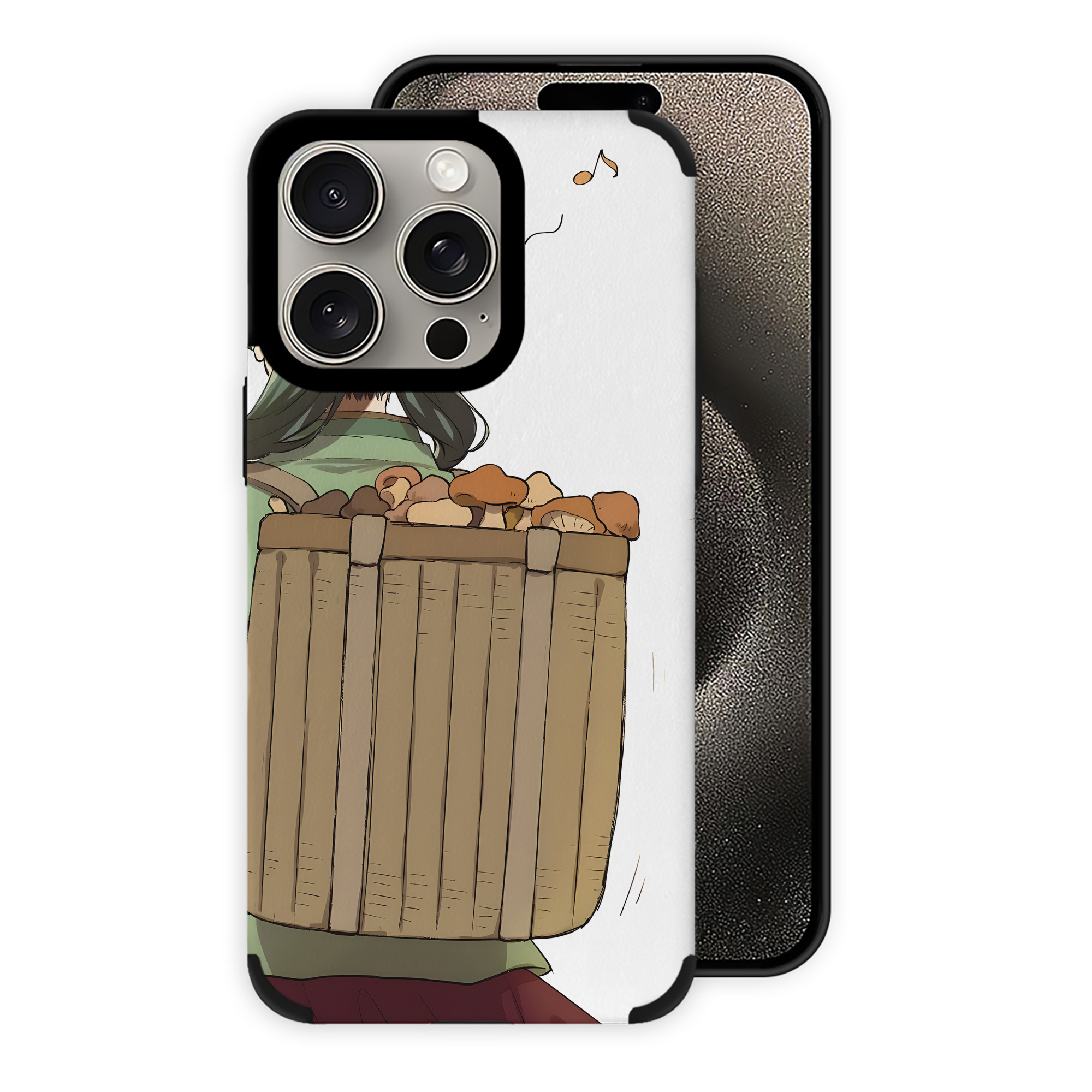薬屋のひとりごと The Apothecary Diaries 【iPhone15ProMax対応】 PUレザー スマホケース 耐衝撃＆黄変防止