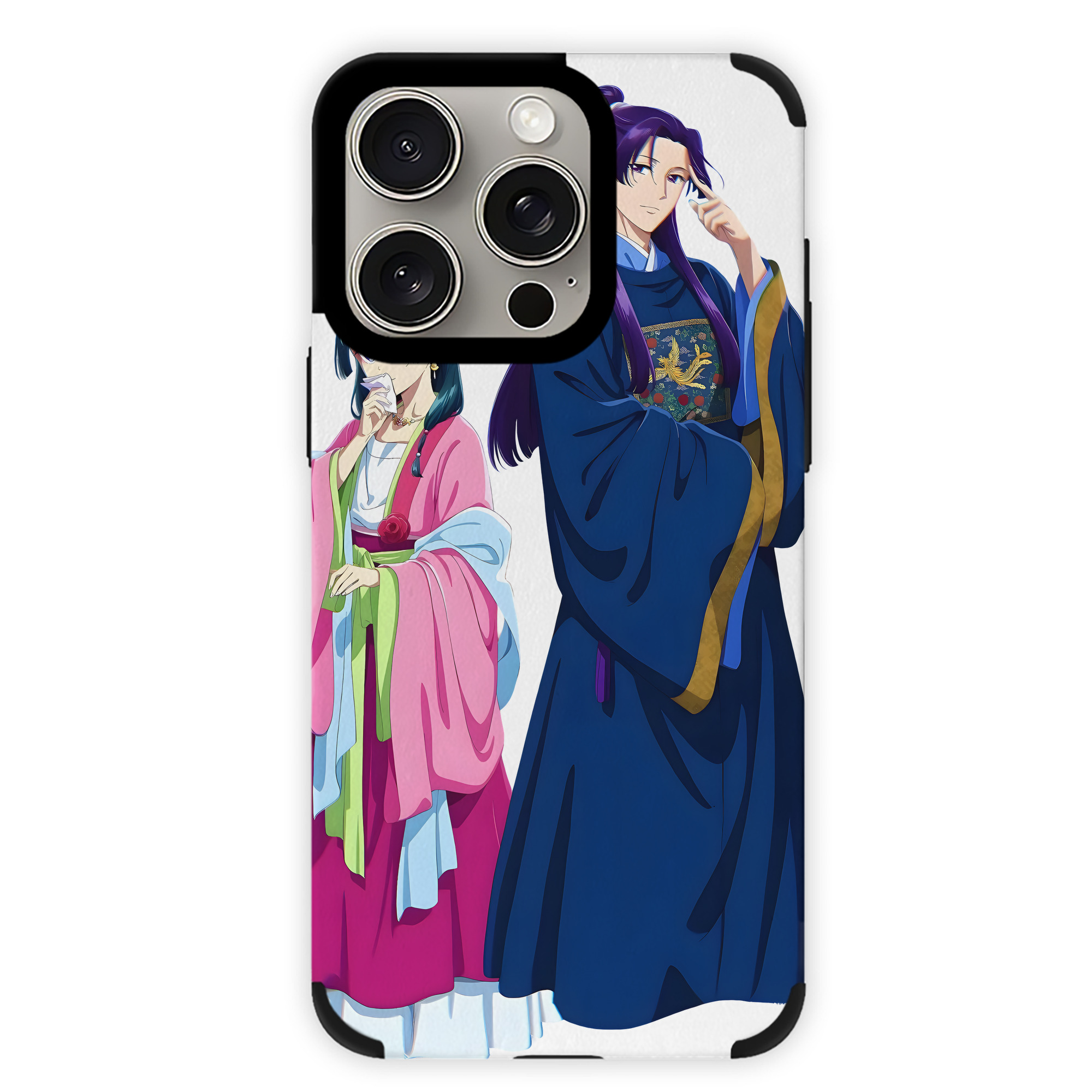 薬屋のひとりごと The Apothecary Diaries 【iPhone15ProMax対応】 PUレザー スマホケース 耐衝撃＆黄変防止
