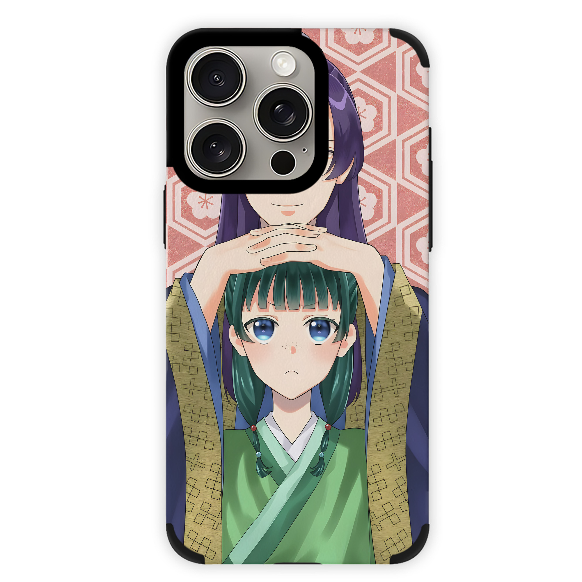 （画像用） 薬屋のひとりごと The Apothecary Diaries 【iPhone15ProMax対応】 PUレザー スマホケース 耐衝撃＆黄変防止