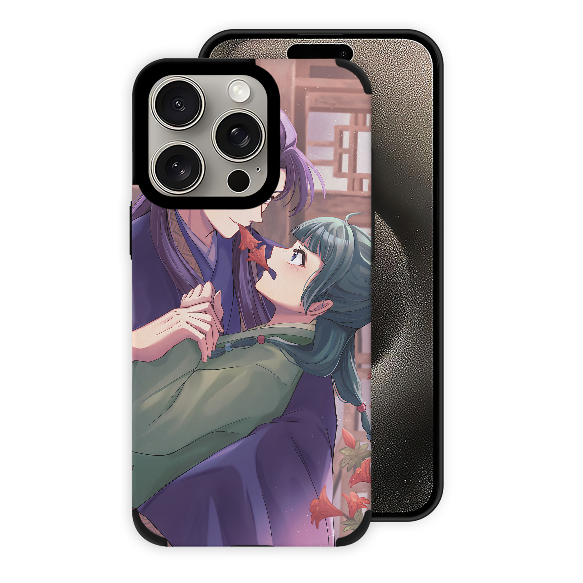 （画像用） 薬屋のひとりごと The Apothecary Diaries 【iPhone15ProMax対応】 PUレザー スマホケース 耐衝撃＆黄変防止