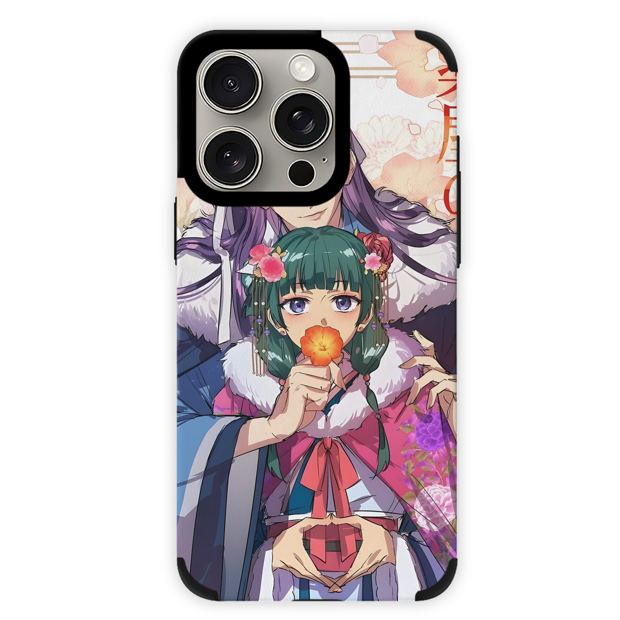 薬屋のひとりごと The Apothecary Diaries 【iPhone15ProMax対応】 PUレザー スマホケース 耐衝撃＆黄変防止