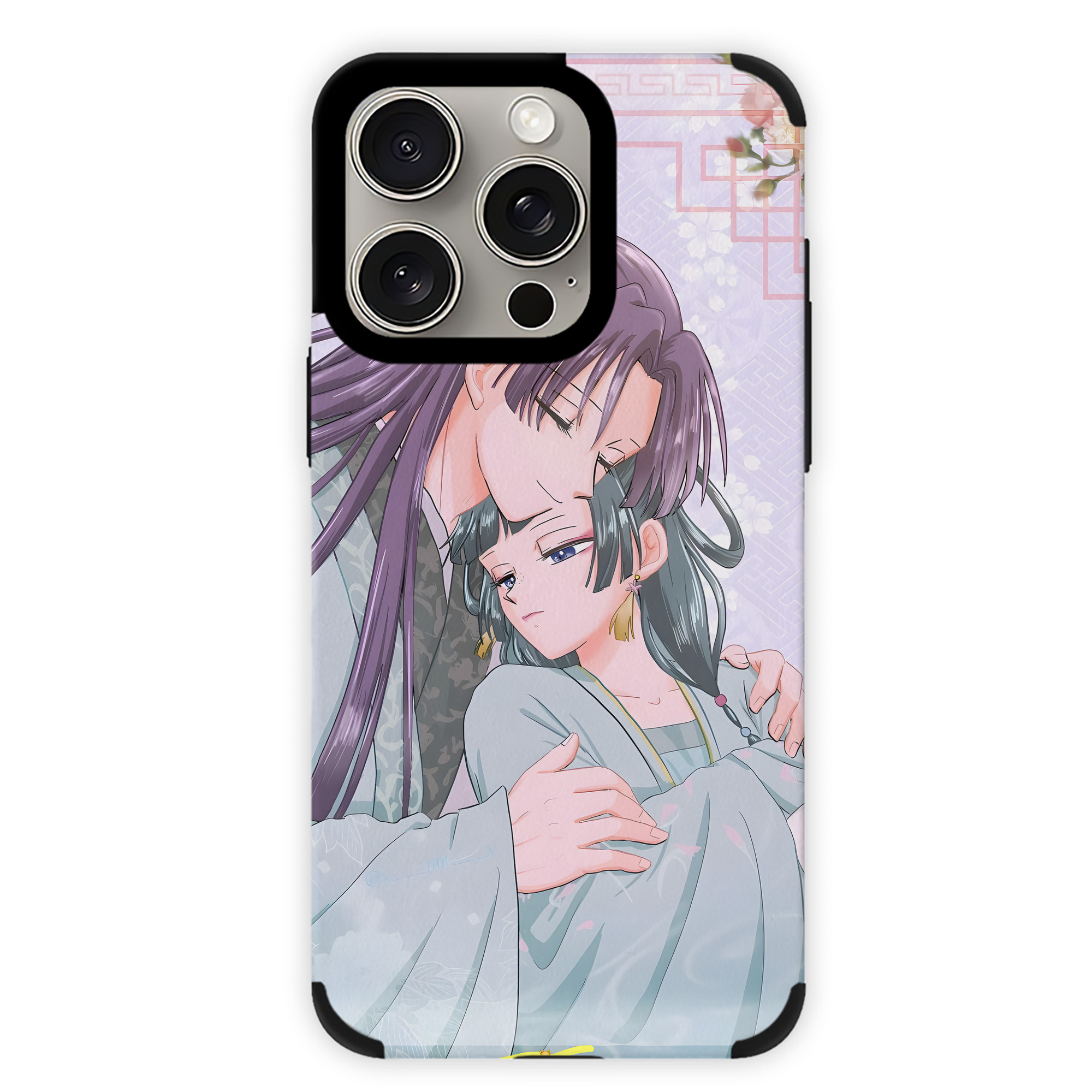 （画像用） 薬屋のひとりごと The Apothecary Diaries 【iPhone15ProMax対応】 PUレザー スマホケース 耐衝撃＆黄変防止