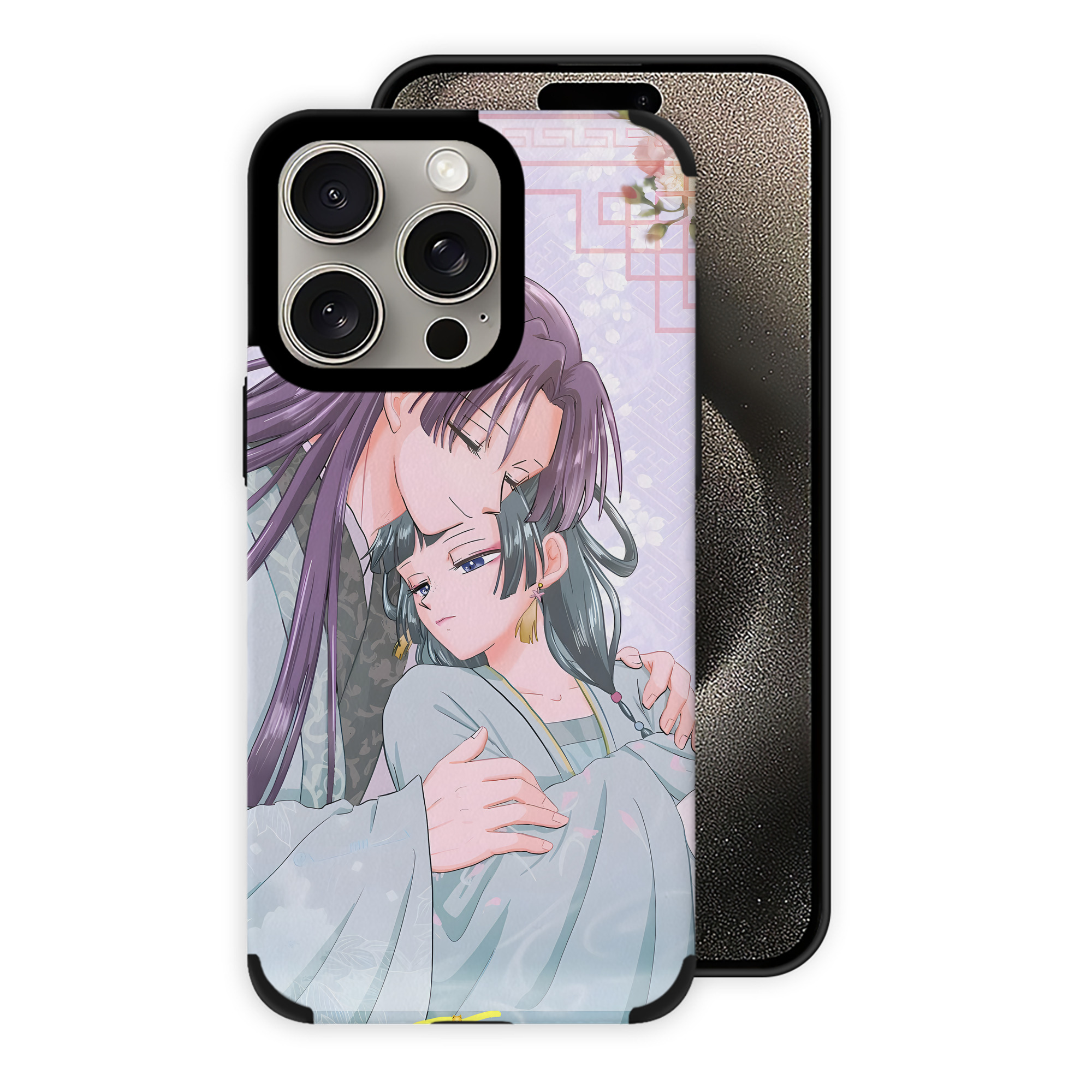 （画像用） 薬屋のひとりごと The Apothecary Diaries 【iPhone15ProMax対応】 PUレザー スマホケース 耐衝撃＆黄変防止