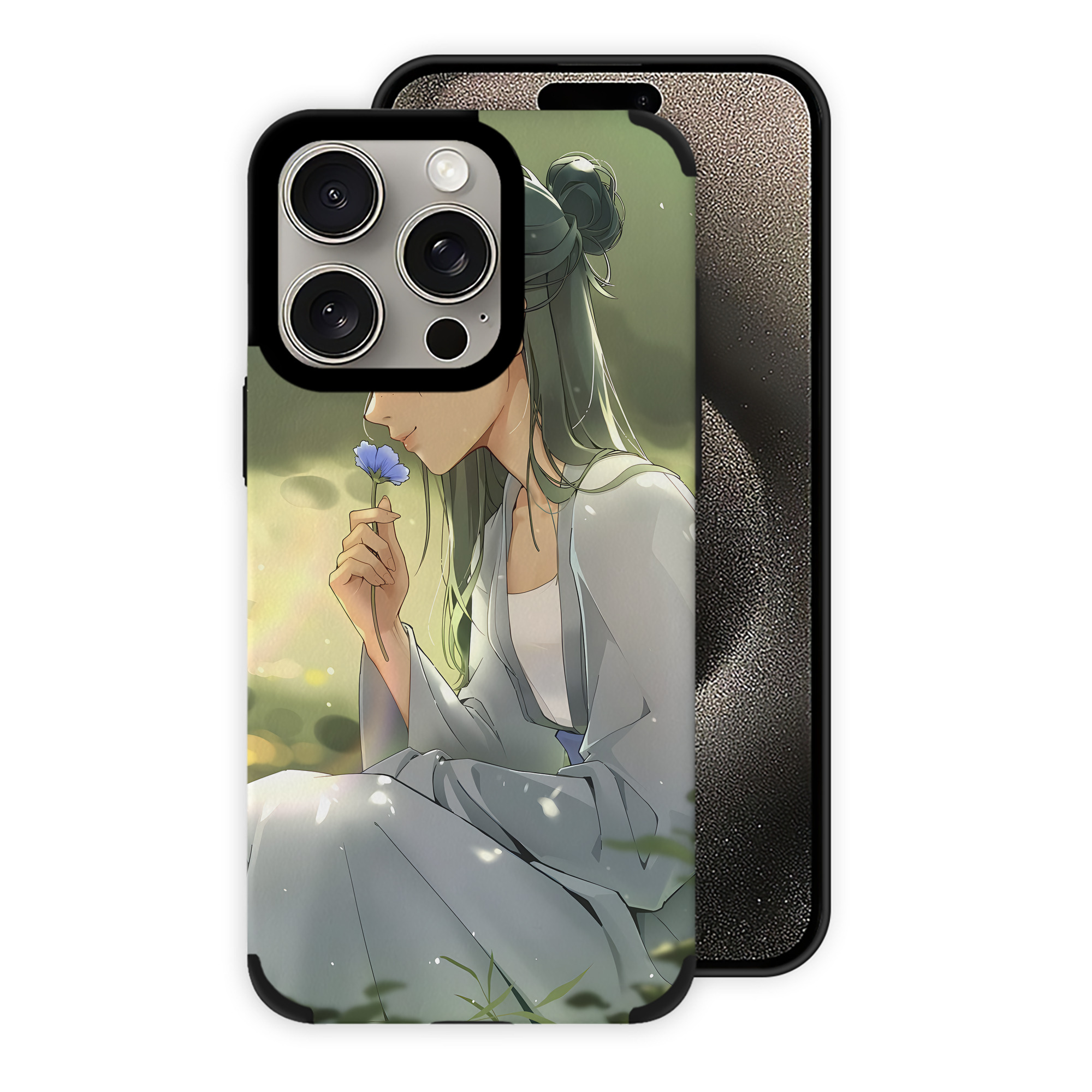 （画像用） 薬屋のひとりごと The Apothecary Diaries 【iPhone15ProMax対応】 PUレザー スマホケース 耐衝撃＆黄変防止
