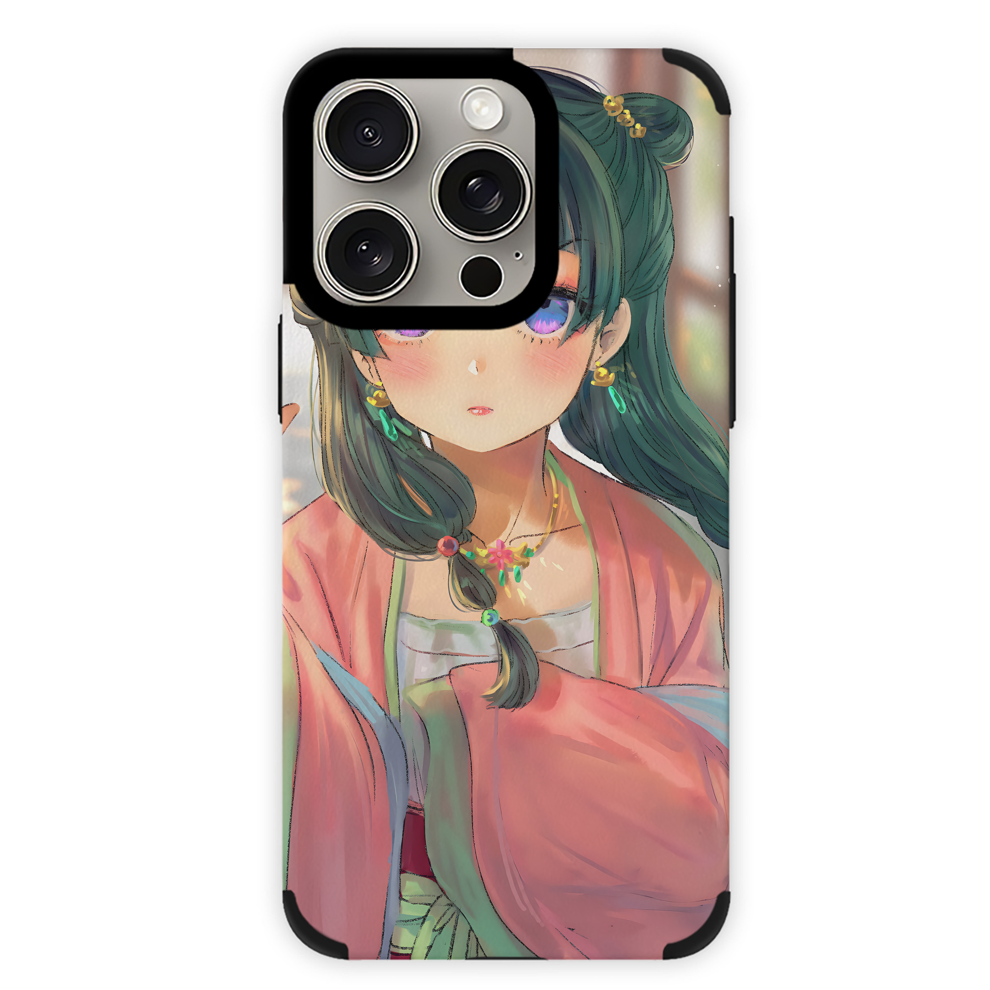 薬屋のひとりごと The Apothecary Diaries 【iPhone15ProMax対応】 PUレザー スマホケース 耐衝撃＆黄変防止