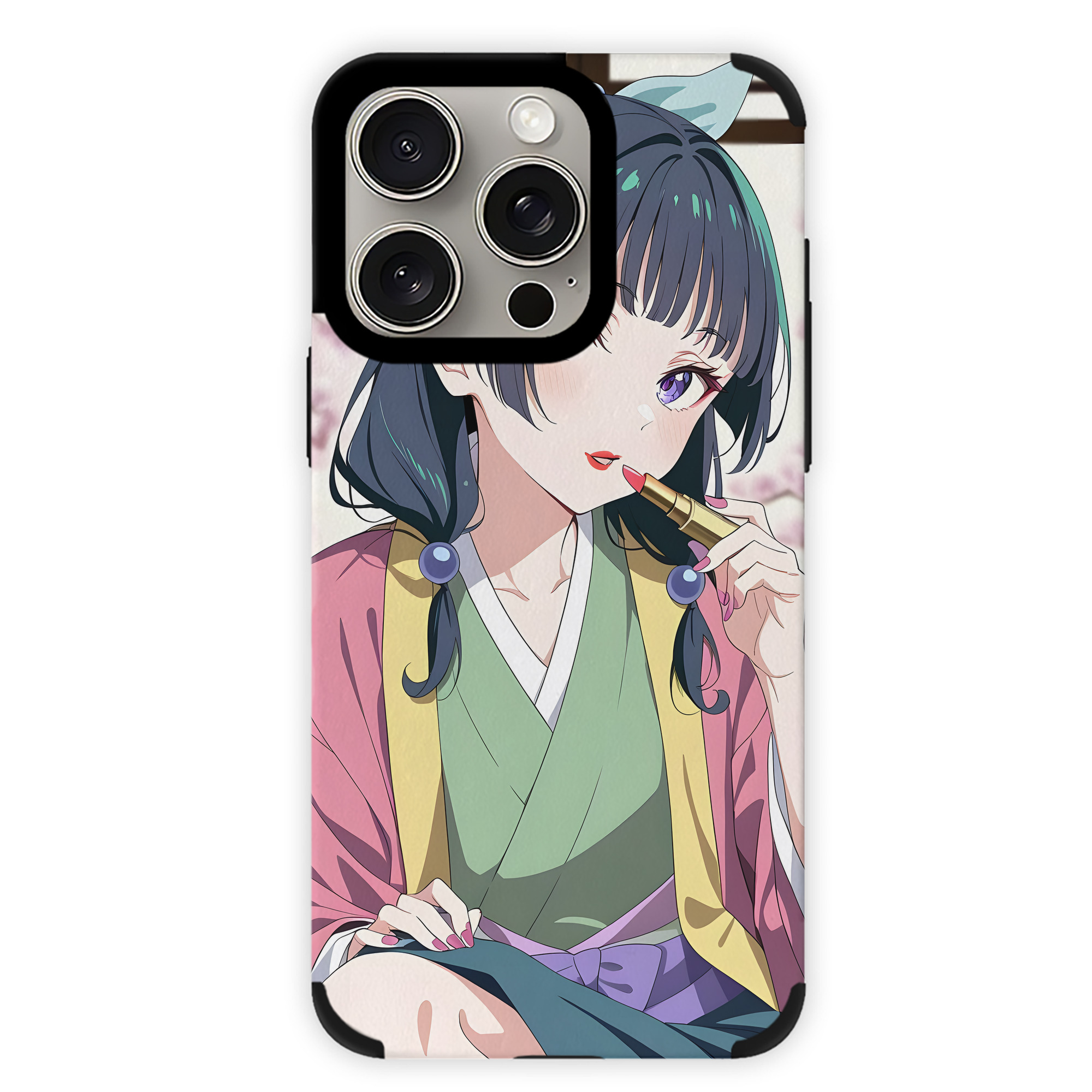 （画像用） 薬屋のひとりごと The Apothecary Diaries 【iPhone15ProMax対応】 PUレザー スマホケース 耐衝撃＆黄変防止