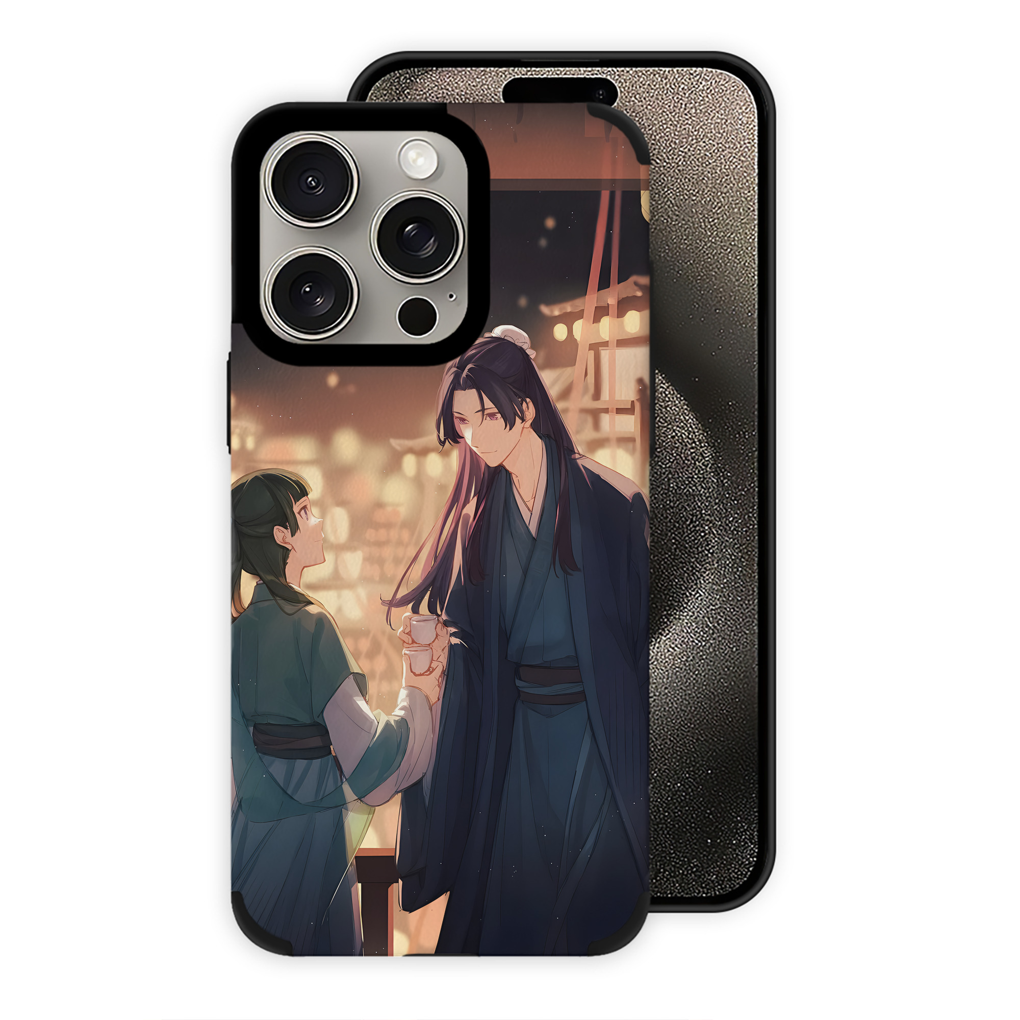 （画像用） 薬屋のひとりごと The Apothecary Diaries 【iPhone15ProMax対応】 PUレザー スマホケース 耐衝撃＆黄変防止