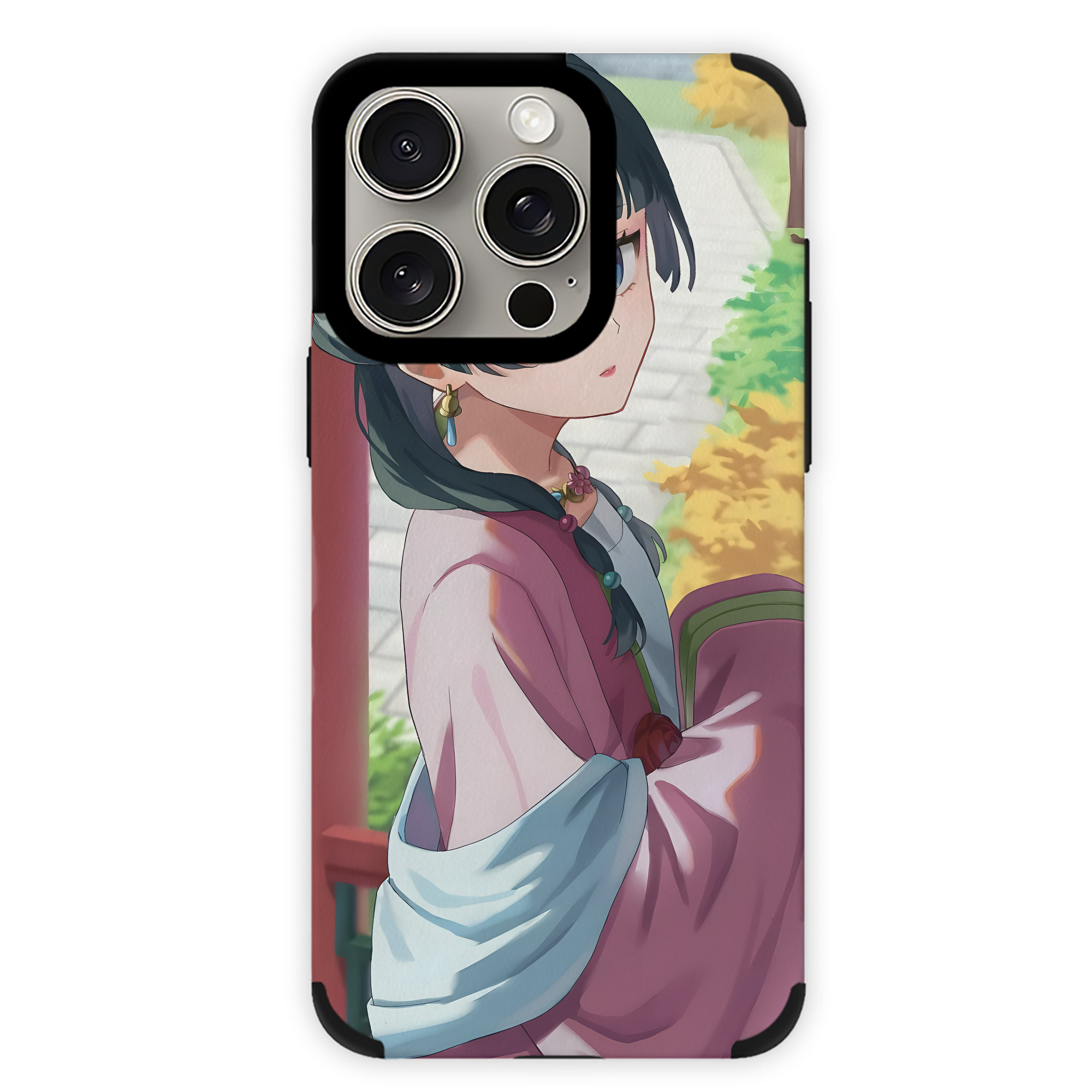 （画像用） 薬屋のひとりごと The Apothecary Diaries 【iPhone15ProMax対応】 PUレザー スマホケース 耐衝撃＆黄変防止