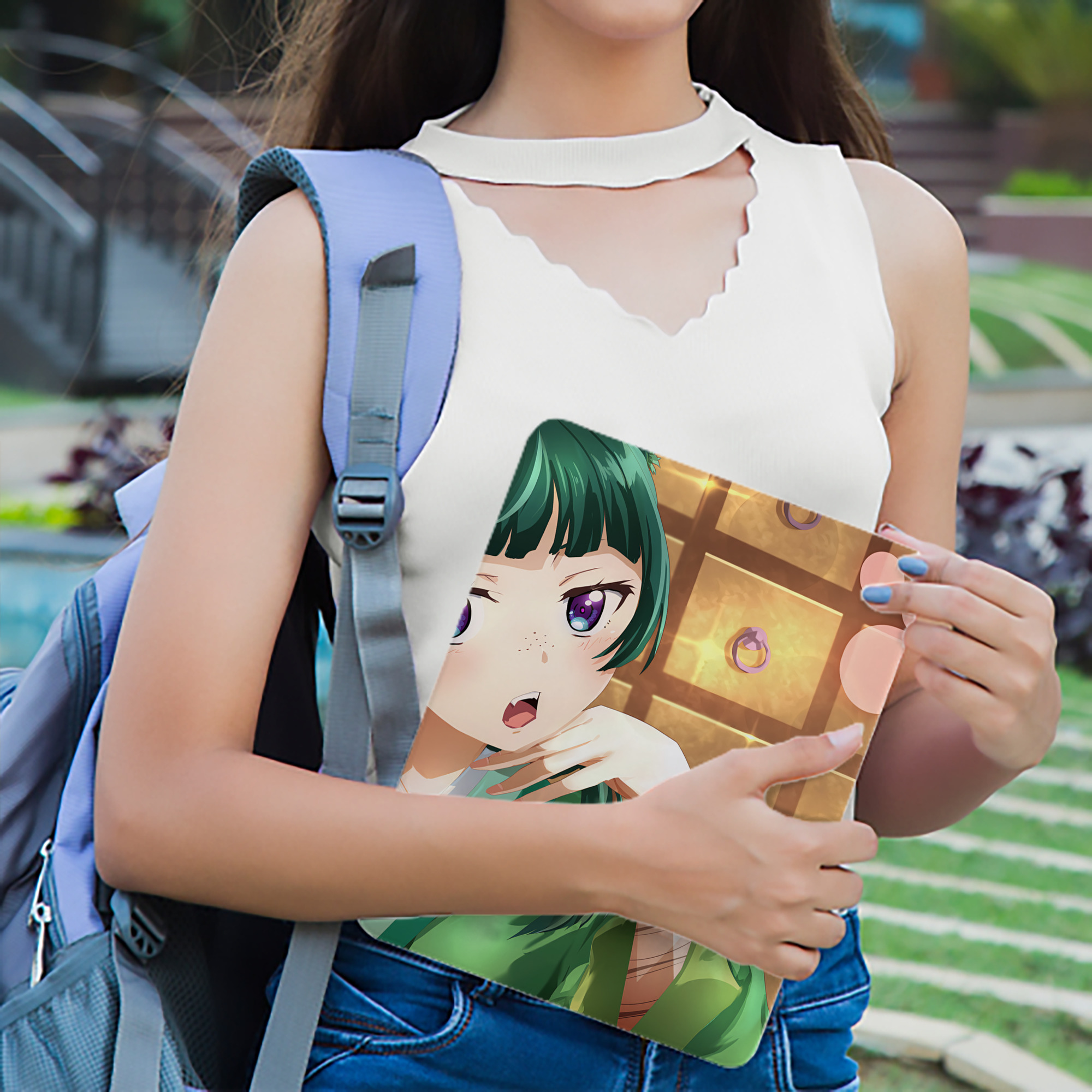薬屋のひとりごと The Apothecary Diaries IPad ケース ブック型 PUレザー TPU 耐衝撃 軽量 薄型 ペン収納なし 全面保護 IPad 各モデル対応